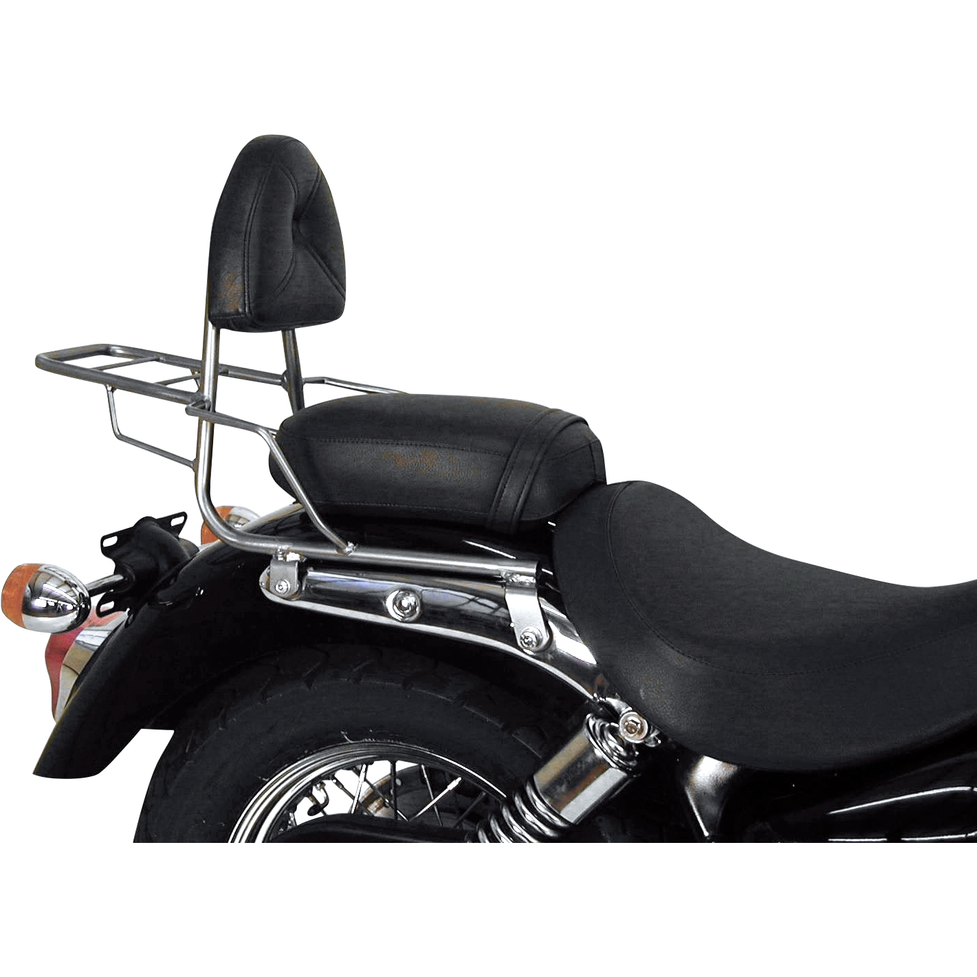 Hepco & Becker Sissybar mit Gepäckträger chrom für Amerika/Speedmaster 05-1 - Motorradteile & Ersatzteile - Anbauteile