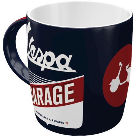 Nostalgic-Art Tasse "Vespa - Garage" 330 ml - Motorradzubehör - Geschenkideen