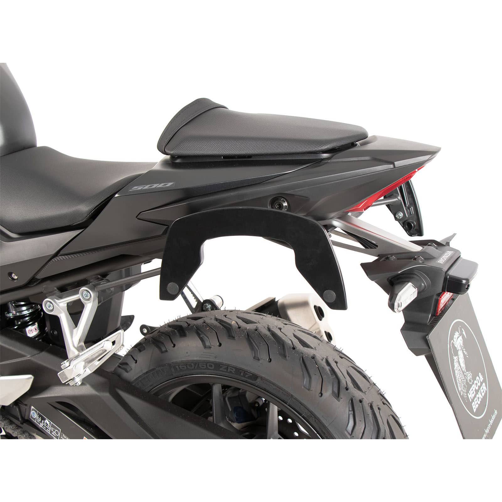 Hepco & Becker Seitentaschenhalter C-Bow schwarz für Honda CB 500 Hornet - Motorradzubehör - Motorradgepäck
