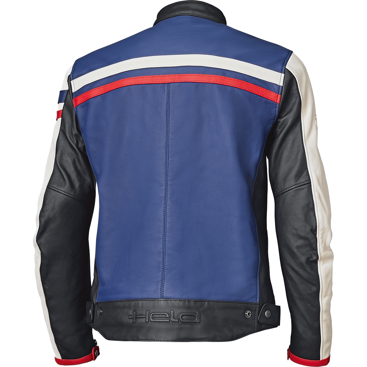 Held-Midway Lederjacke blau/rot/weiß 58-1006431999005310