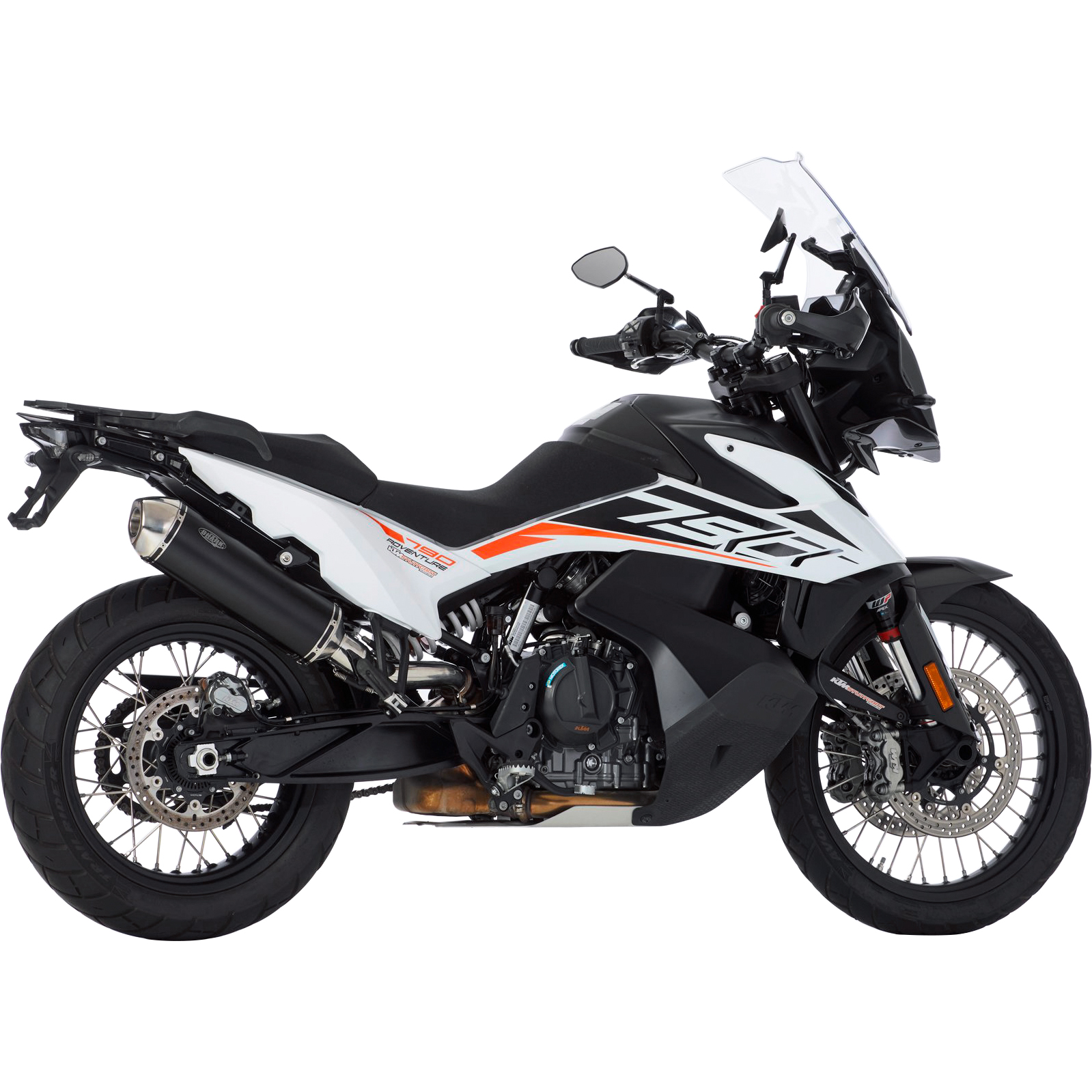 Shark exhaust Auspuff DSX-5 schwarz für KTM/Husqvarna 790/890/901 Adventur - Motorradteile & Ersatzteile - Auspuff