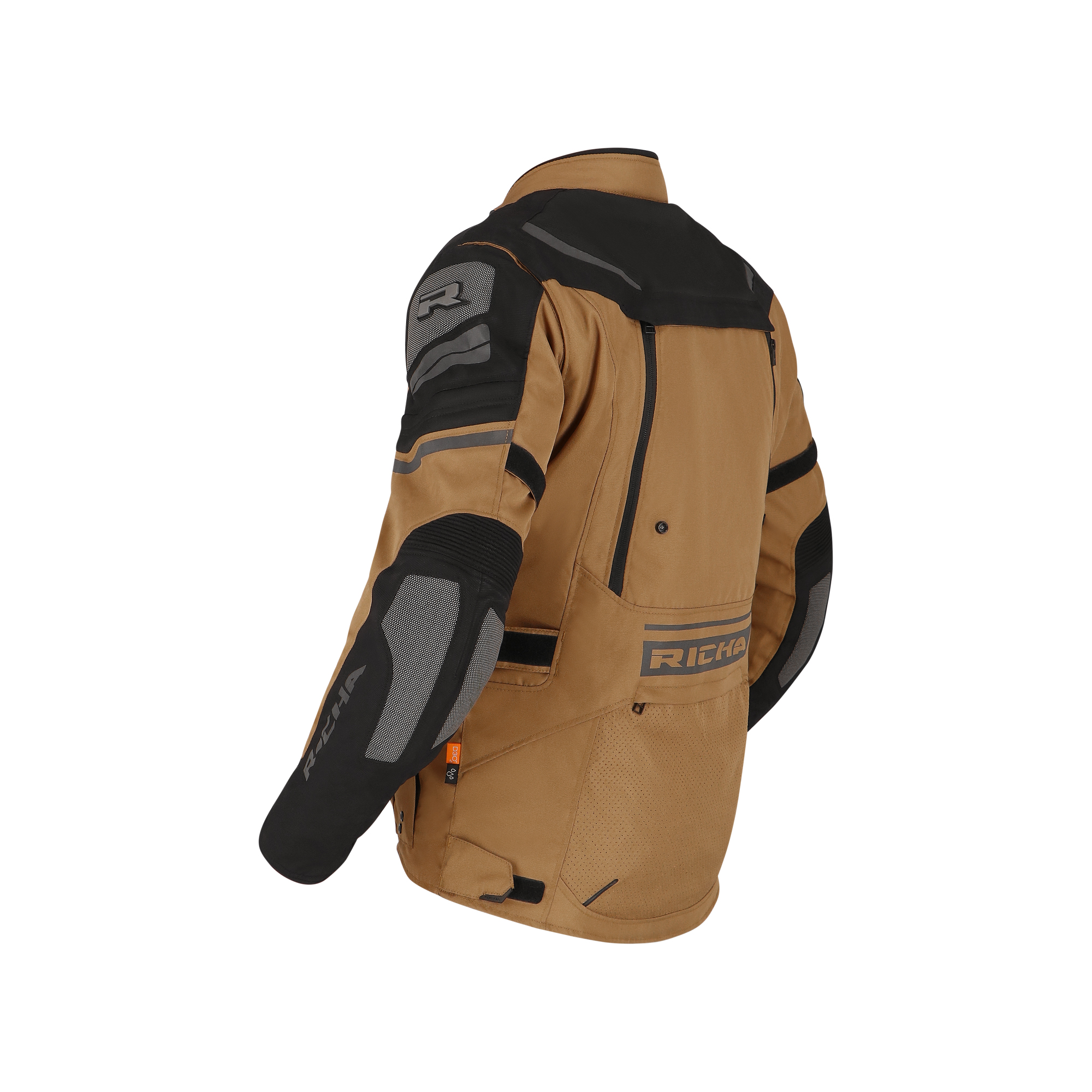 Richa-Infinity 2 Adventure Textiljacke camel/schwarz L-2017411999109010