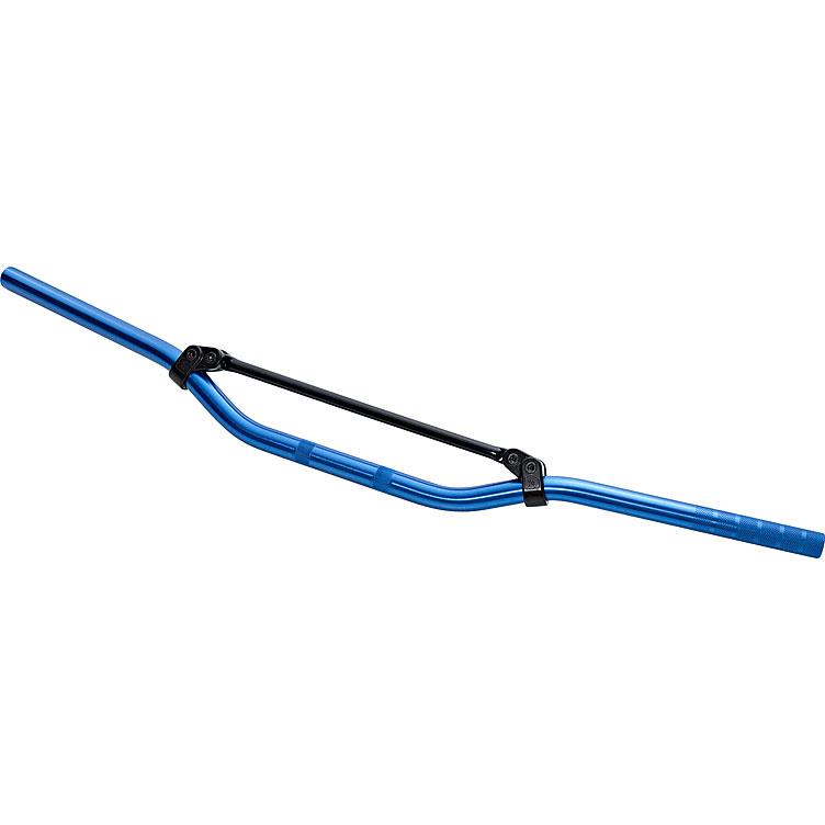 TRW Lucas Enduro Lenker 22mm MCL153 Alu flach blau - Motorradteile & Ersatzteile - Lenker, Griffe & Hebel