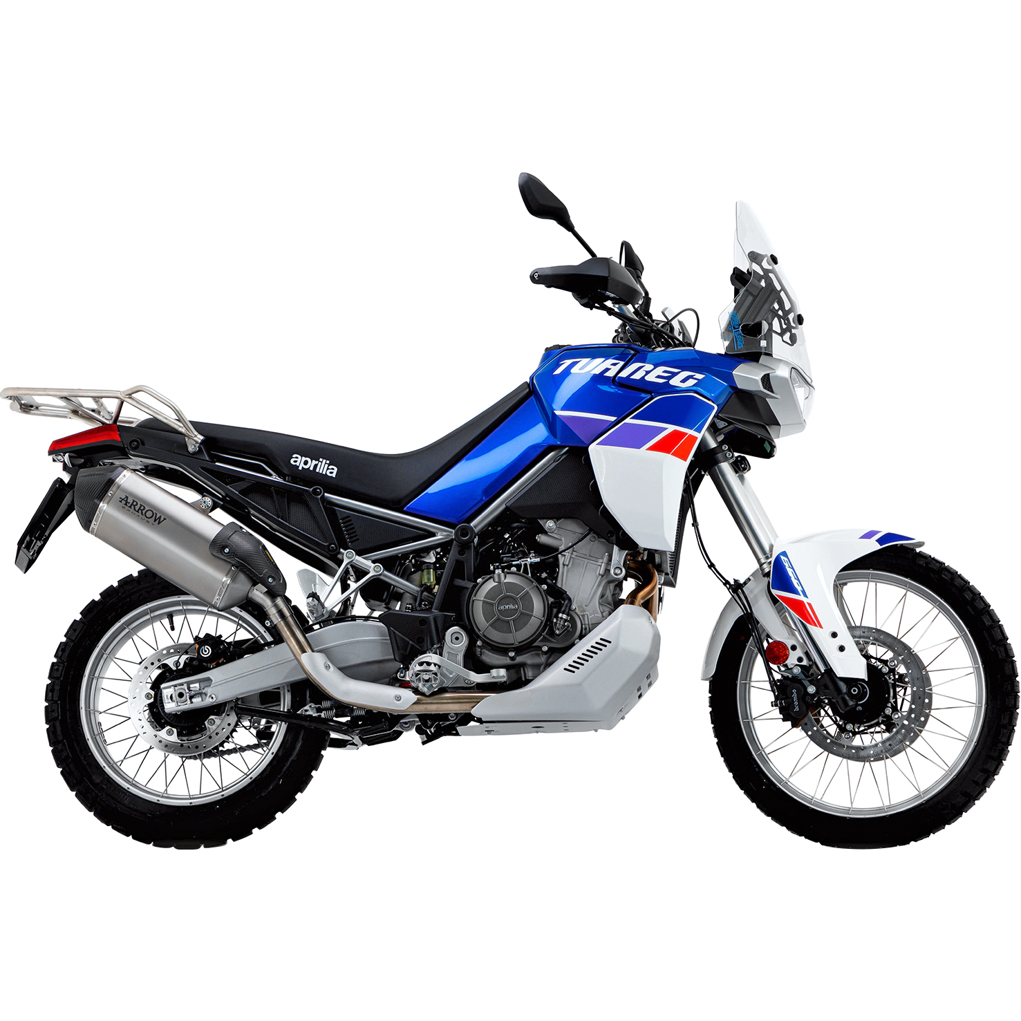 Arrow Exhaust Sonora Auspuff Titan 72506SK für Aprilia Tuareg 660 22-24 - Motorradteile & Ersatzteile - Auspuff
