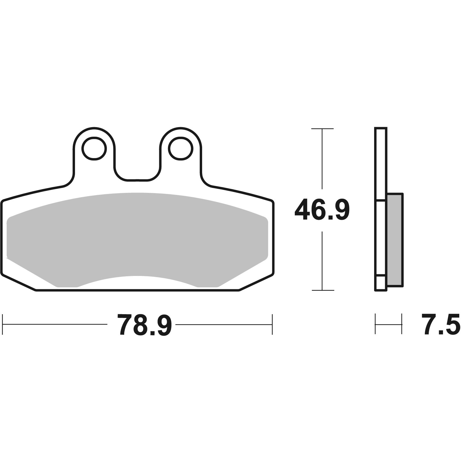 Brembo-Bremsbeläge organisch-5561891267005140