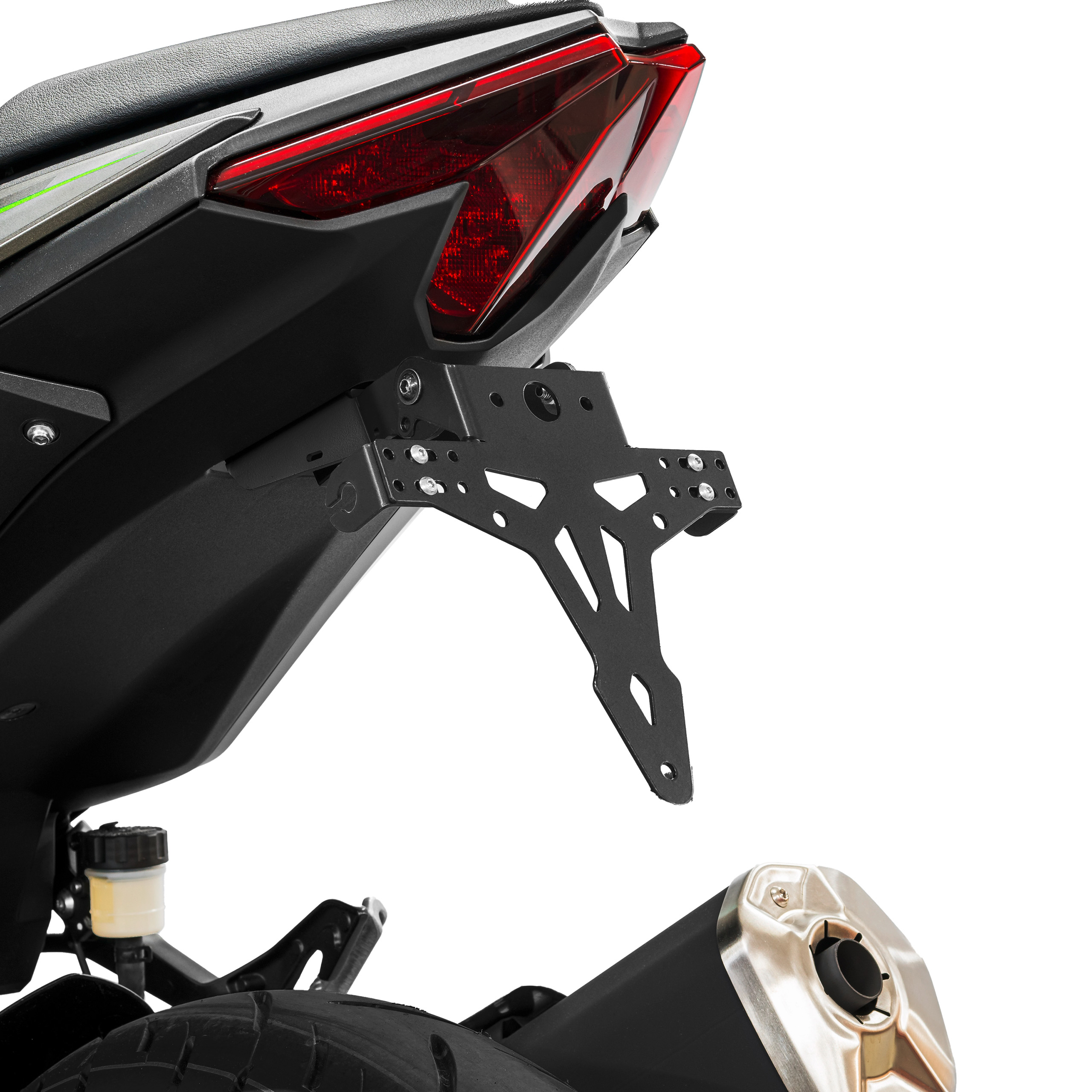 Hashiru Kennzeichenhalter für Kawasaki Z/Ninja 500 2024- - Motorradteile & Ersatzteile - Anbauteile