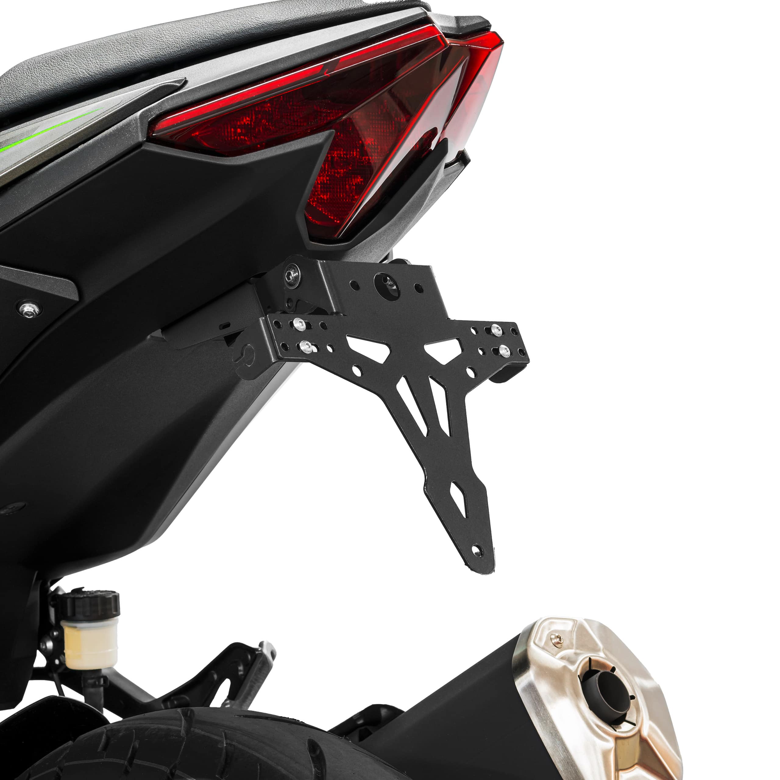 Hashiru Kennzeichenhalter für Kawasaki Z/Ninja 500 2024- - Motorradteile & Ersatzteile - Anbauteile