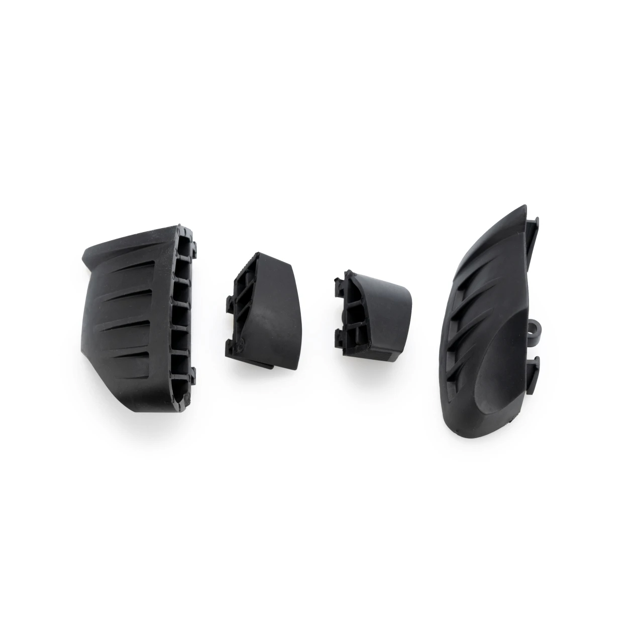 Puig inserts en caoutchouc avant/arrière pour crash pads Pro 2.0 noir