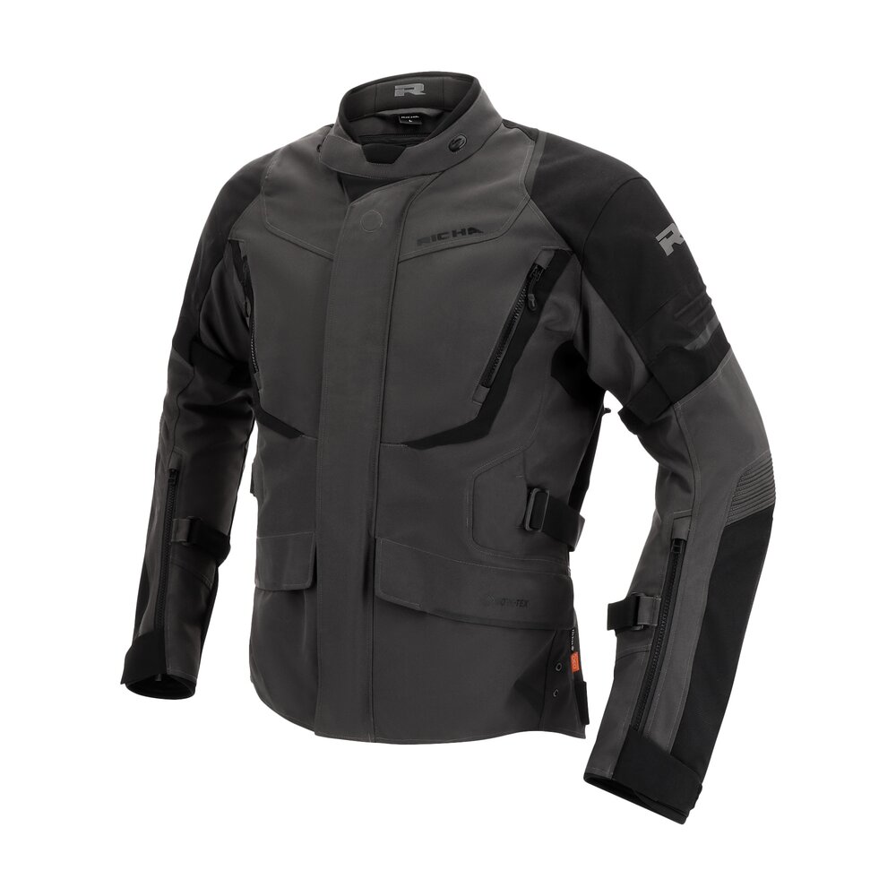 Richa-Cyclone 2 GTX Motorradjacke dunkelgrau L-0002020999028010