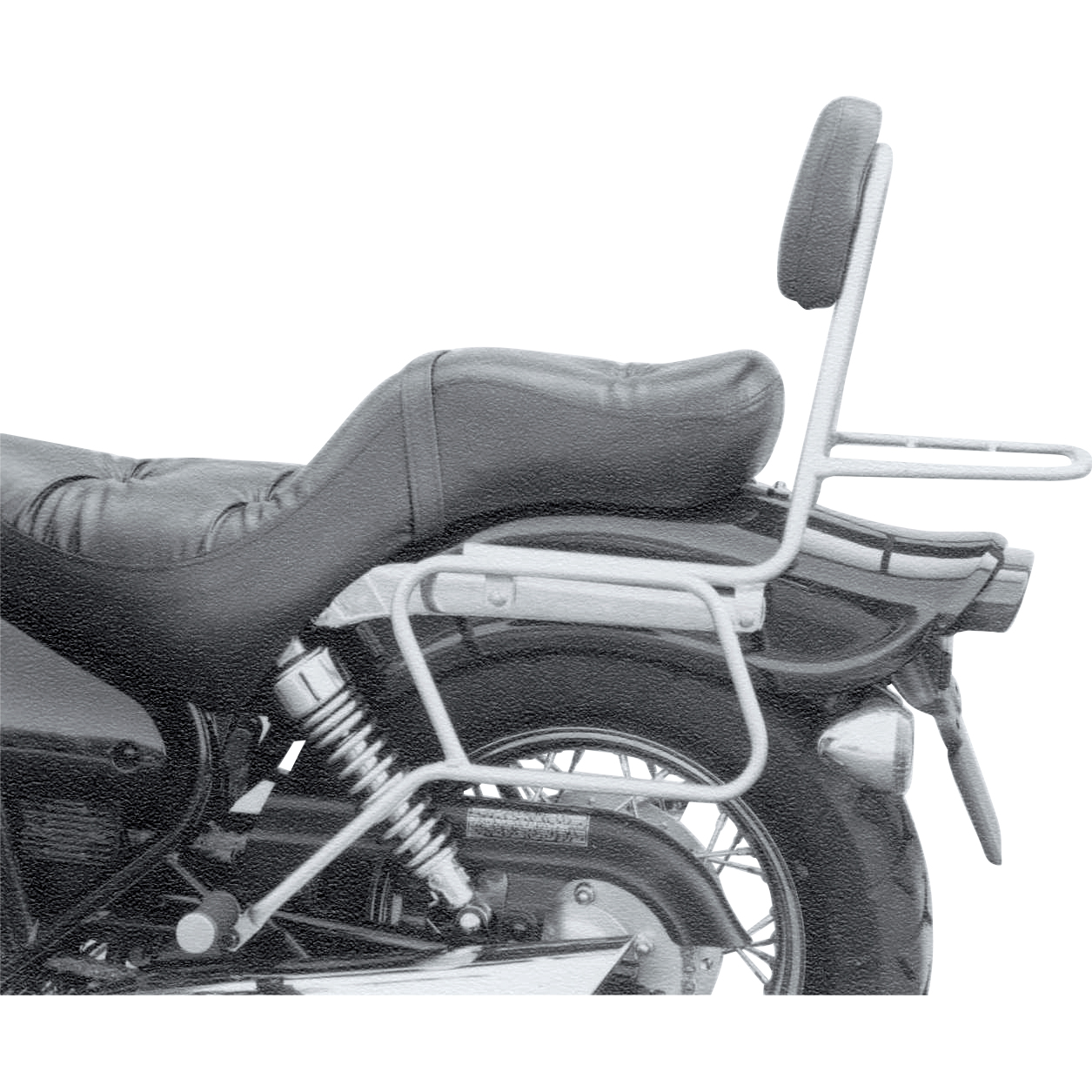 Hepco & Becker Packtaschenhalter chrom für Kawasaki EN 500 1996-2003 - Motorradzubehör - Motorradgepäck