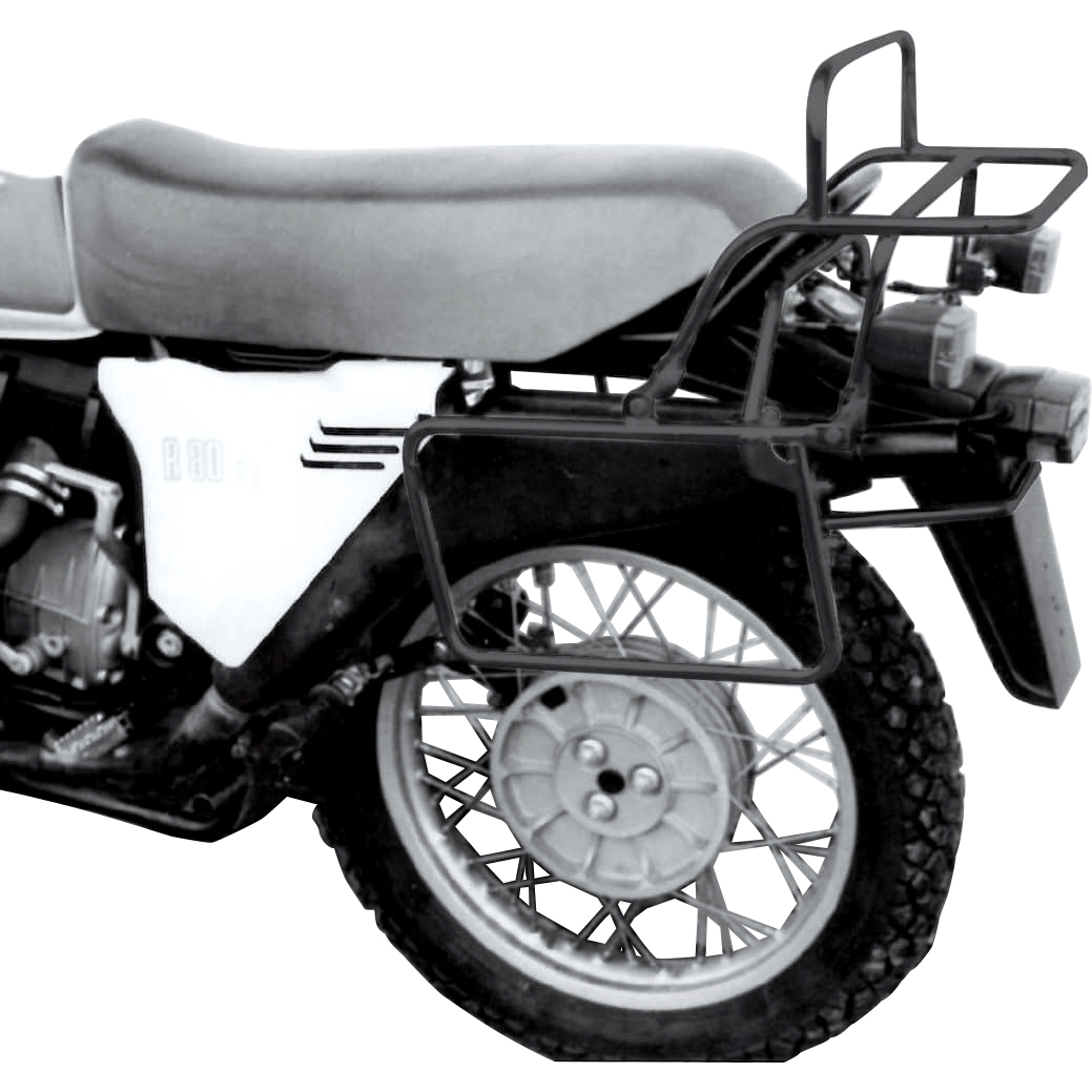 Hepco & Becker Komplett-Kofferträger schwarz für BMW R 65/80 G/S - Motorradzubehör - Motorradgepäck