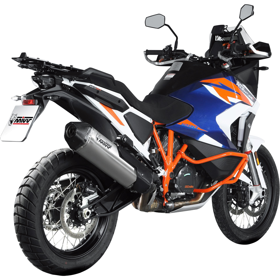 MIVV Speed Edge exhaust KT.027.LRT titanium for Super Adventure 21-