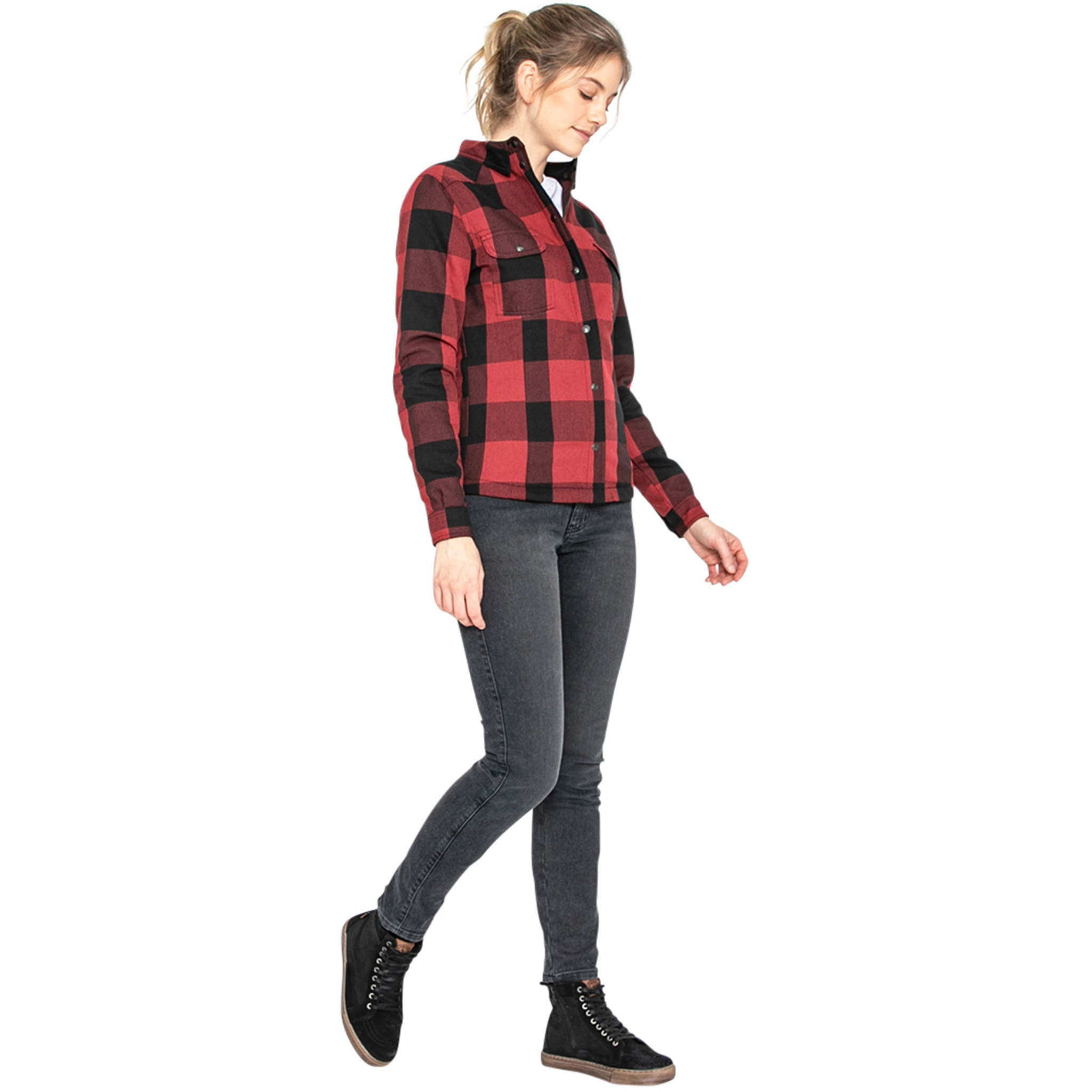 John Doe-Lumberjack Motoshirt Jacke rot 4XL-2011921999002014