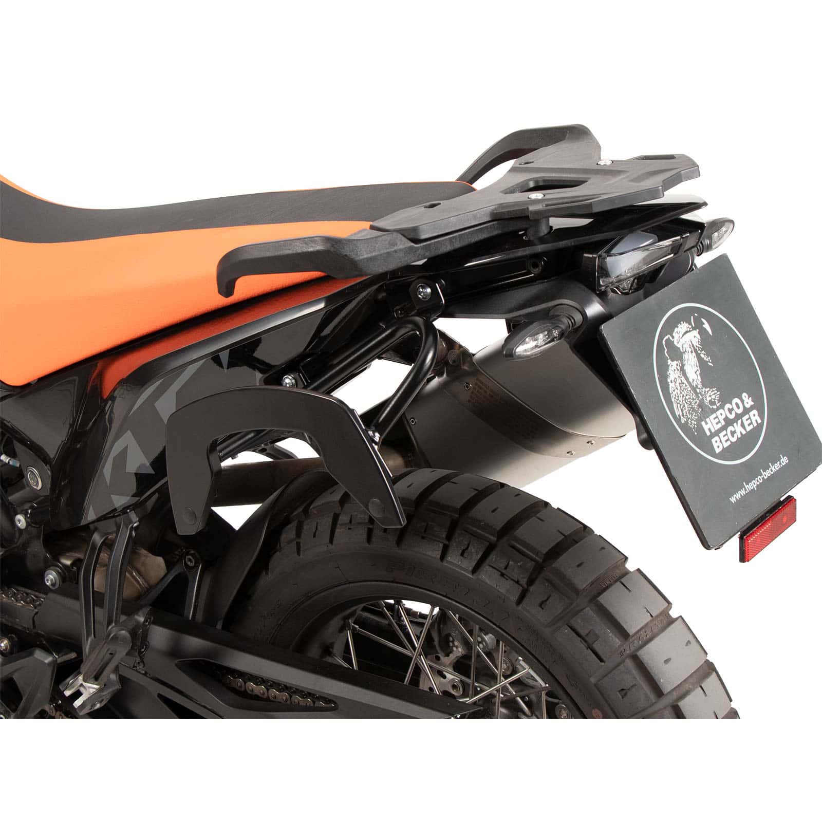 Hepco & Becker Seitentaschenhalter C-Bow schwarz für KTM 790 Adventure 24- - Motorradzubehör - Motorradgepäck