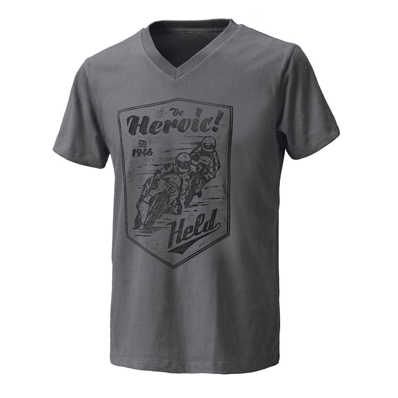Held Be Heroic T-Shirt grey
