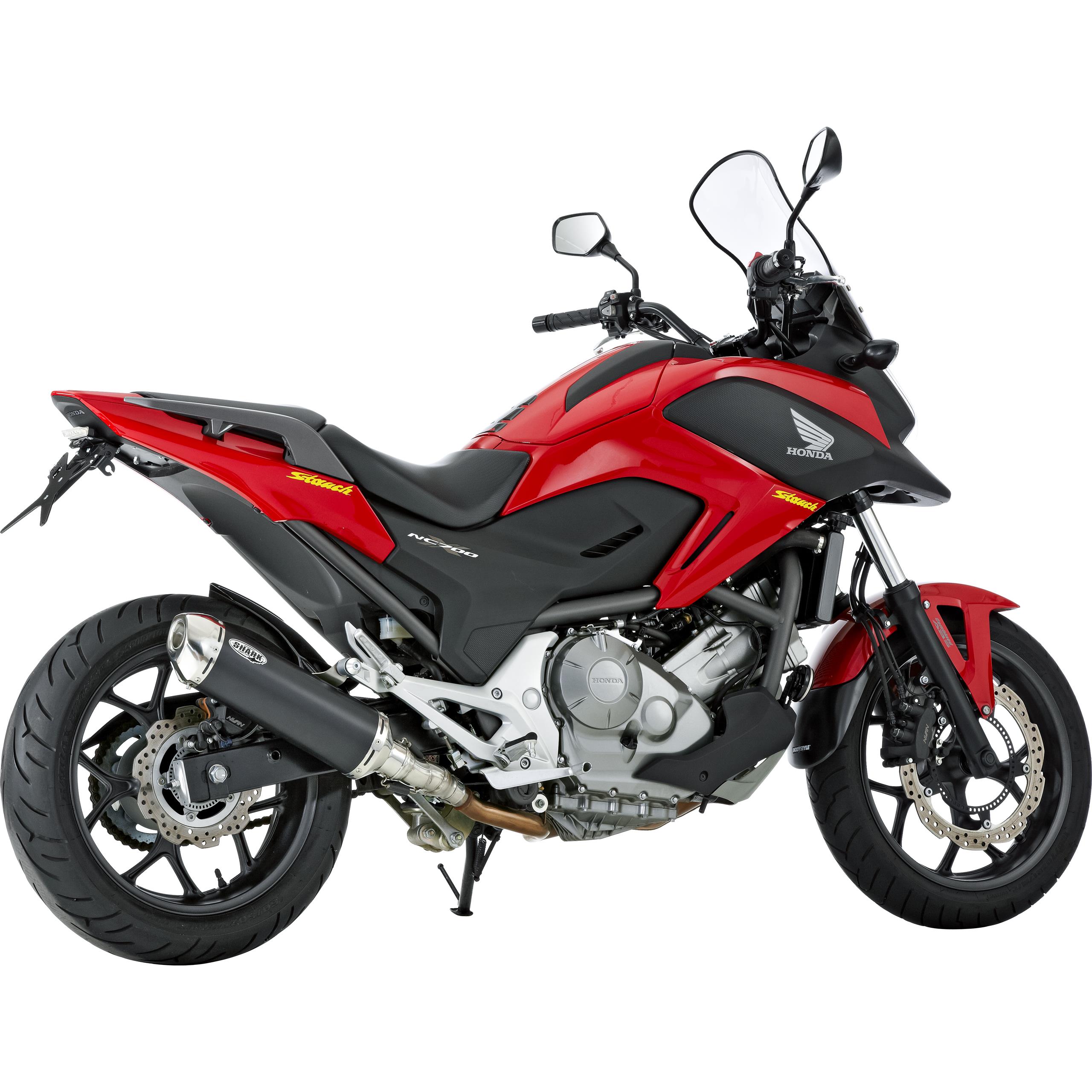 Scarico Shark DSX-5 Honda NC 700/750 S/X/Integra nero