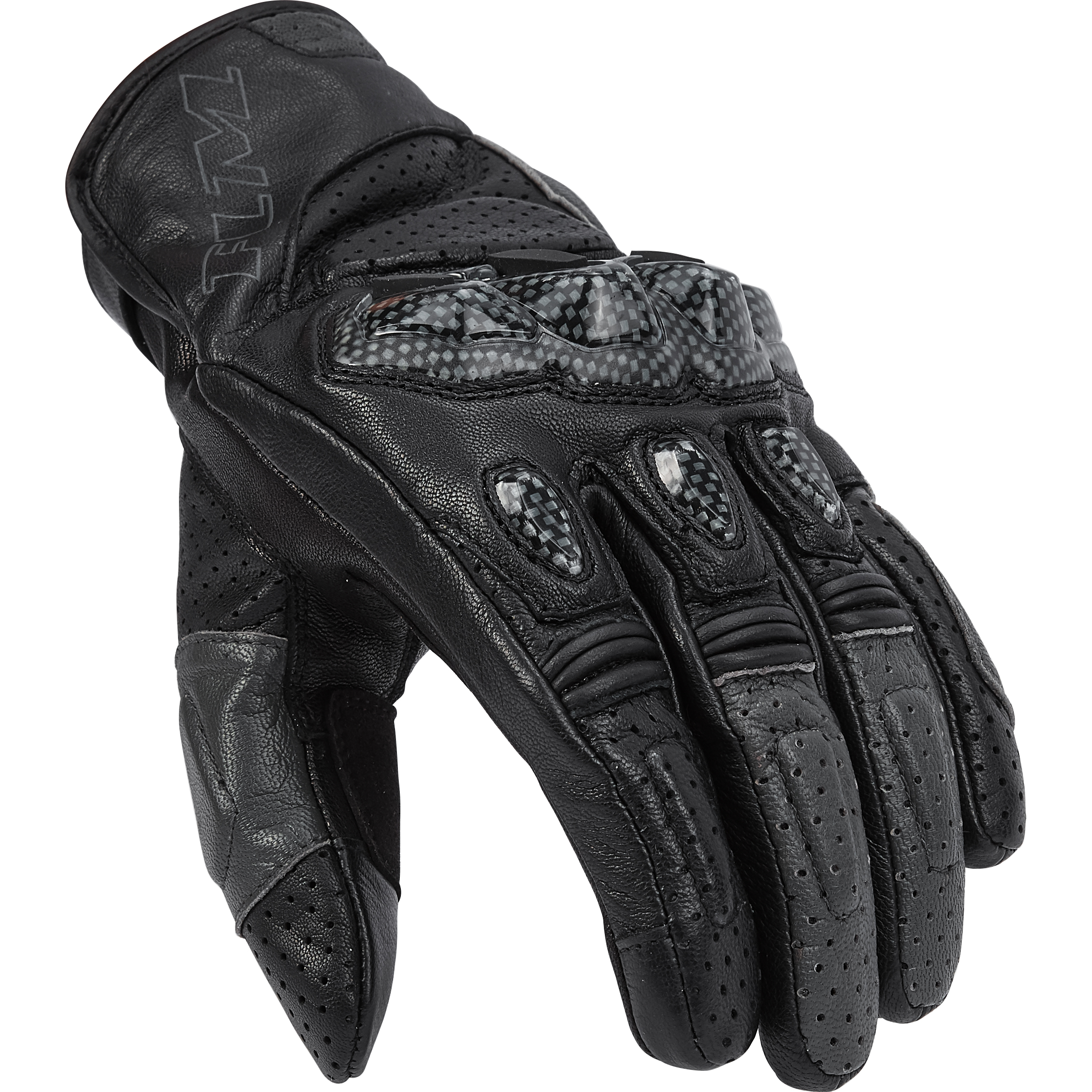 FLM Octane Lederhandschuh kurz schwarz 10 - Motorradbekleidung - Motorradbekleidung Herren