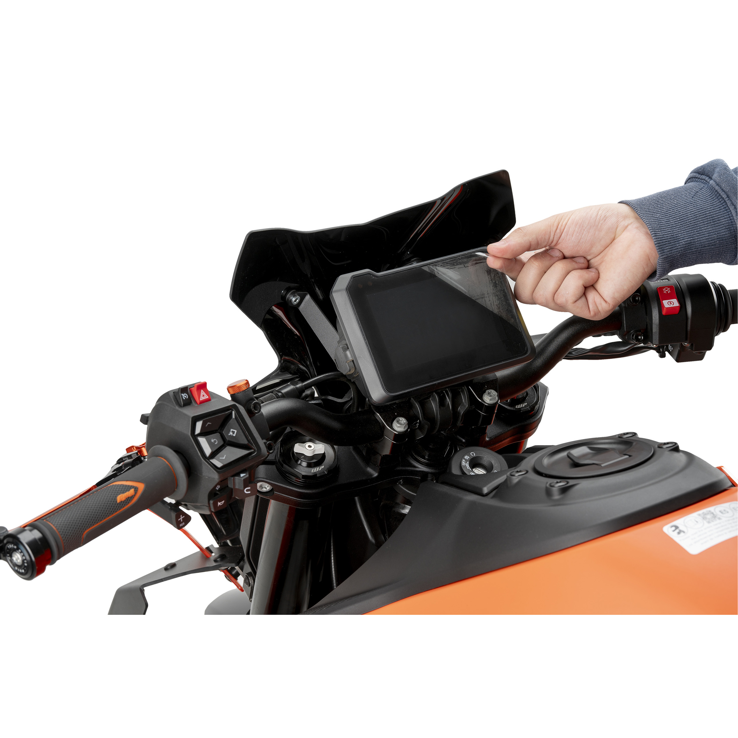 Puig Cockpitschutzfolie 21924W für Husqvarna/KTM 125/390/401/790/ - Motorradteile & Ersatzteile - Verkleidungen & Abdeckungen