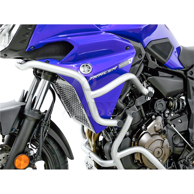 Zieger Sturzbügel oben silber für Yamaha Tracer 700 2016-2019 - Motorradteile & Ersatzteile - Anbauteile