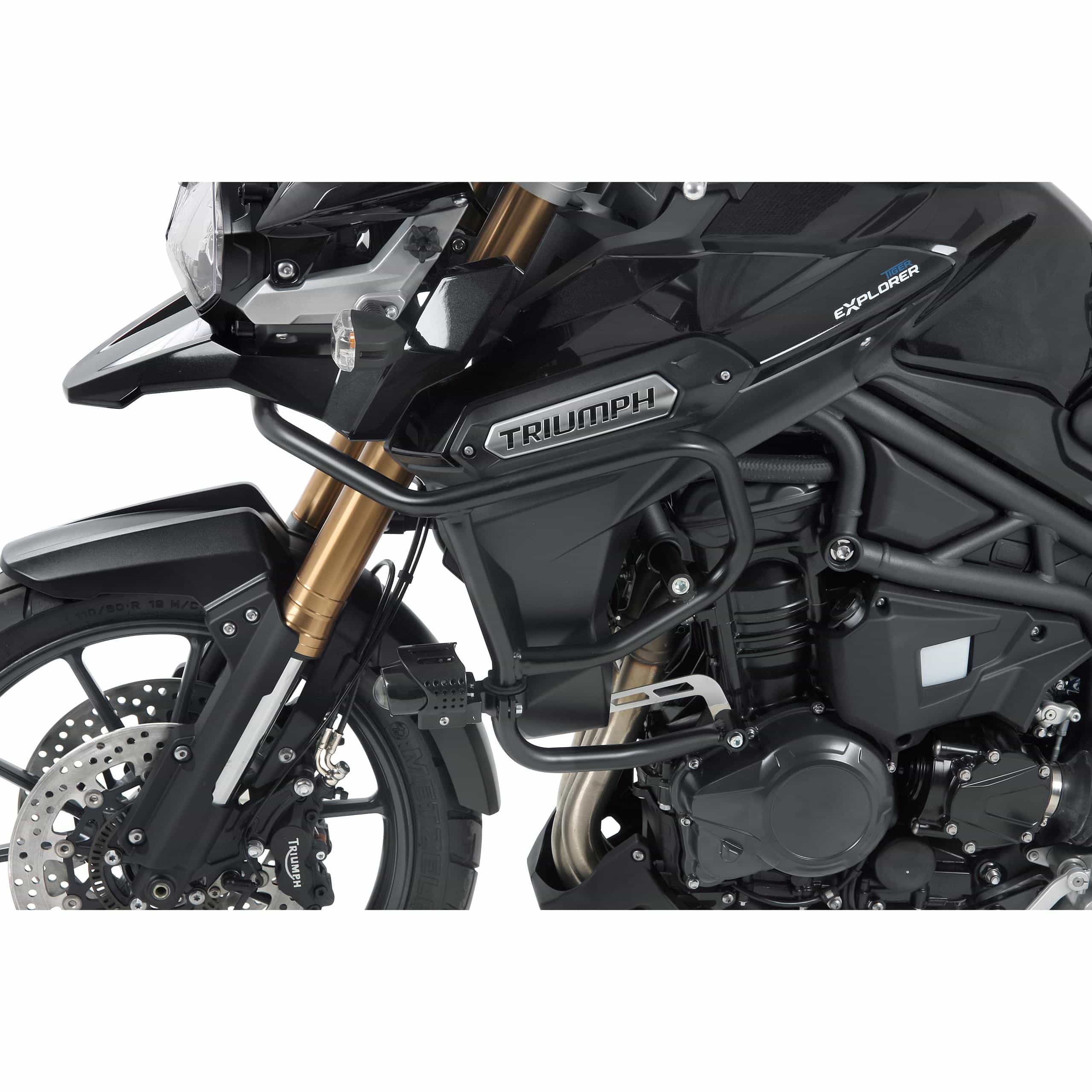Hepco & Becker Sturzbügel schwarz für Triumph Tiger Explorer 1200 2012-2015 - Motorradteile & Ersatzteile - Anbauteile