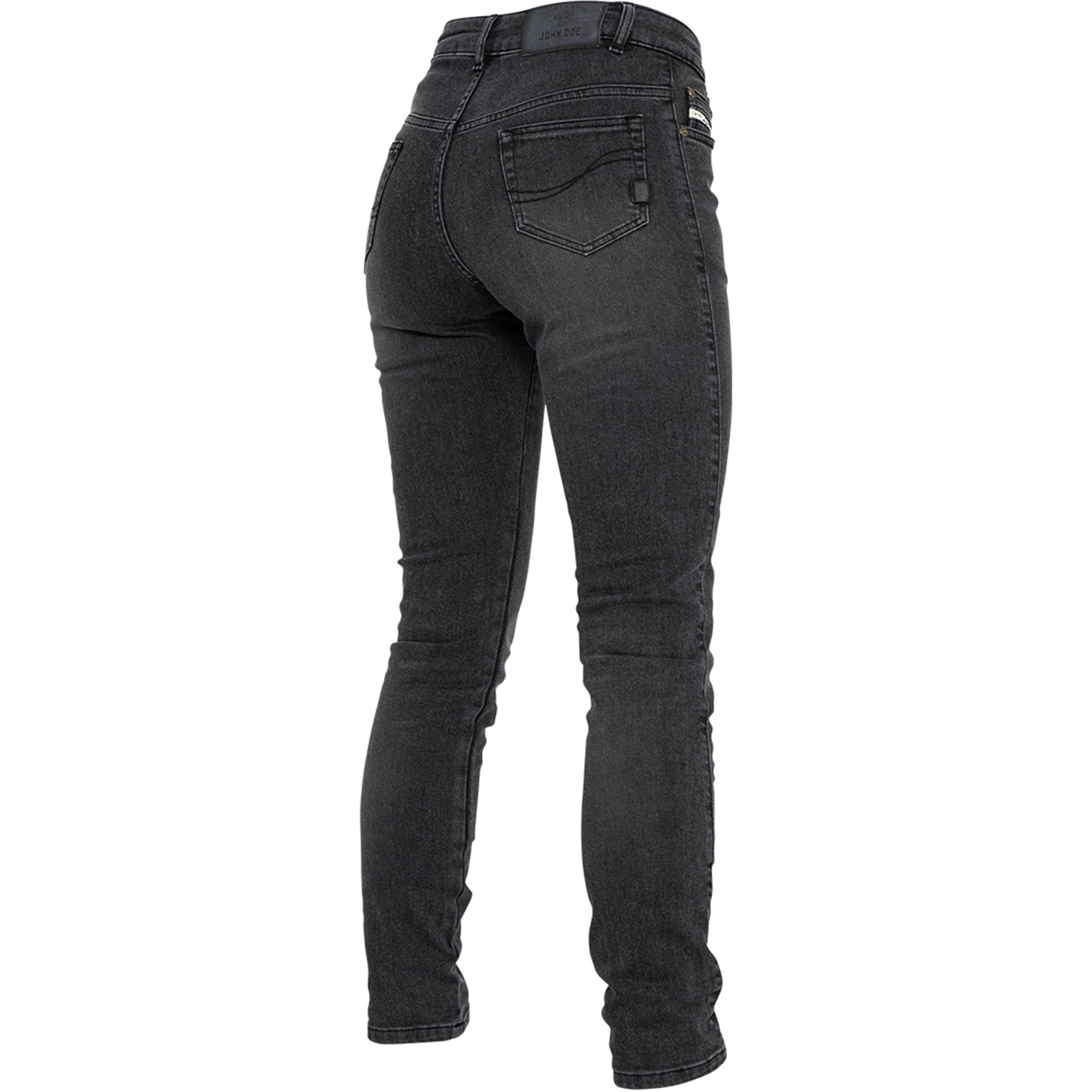 John Doe-Jane High Mono Damen Jeanshose black raw 27/32-2111501999007235