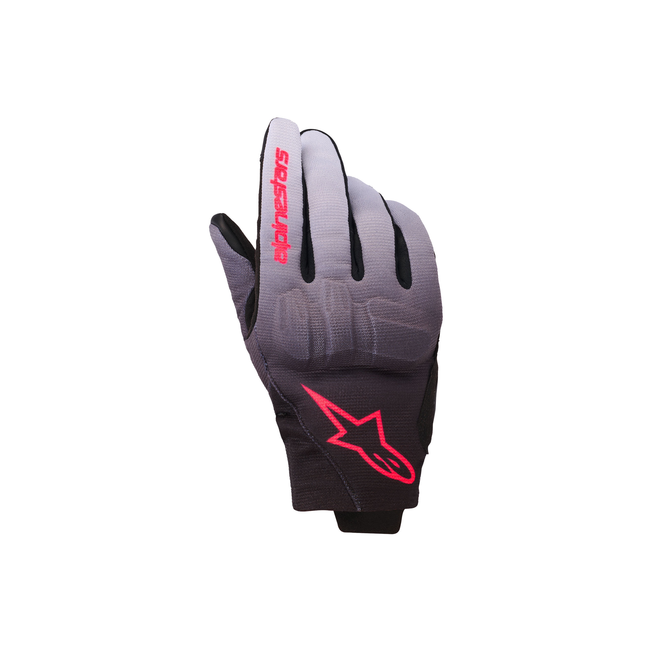 Alpinestars Reef V2 Damen Handschuhe grau/schwarz/fluo pink S - Motorradbekleidung - Motorradhandschuhe