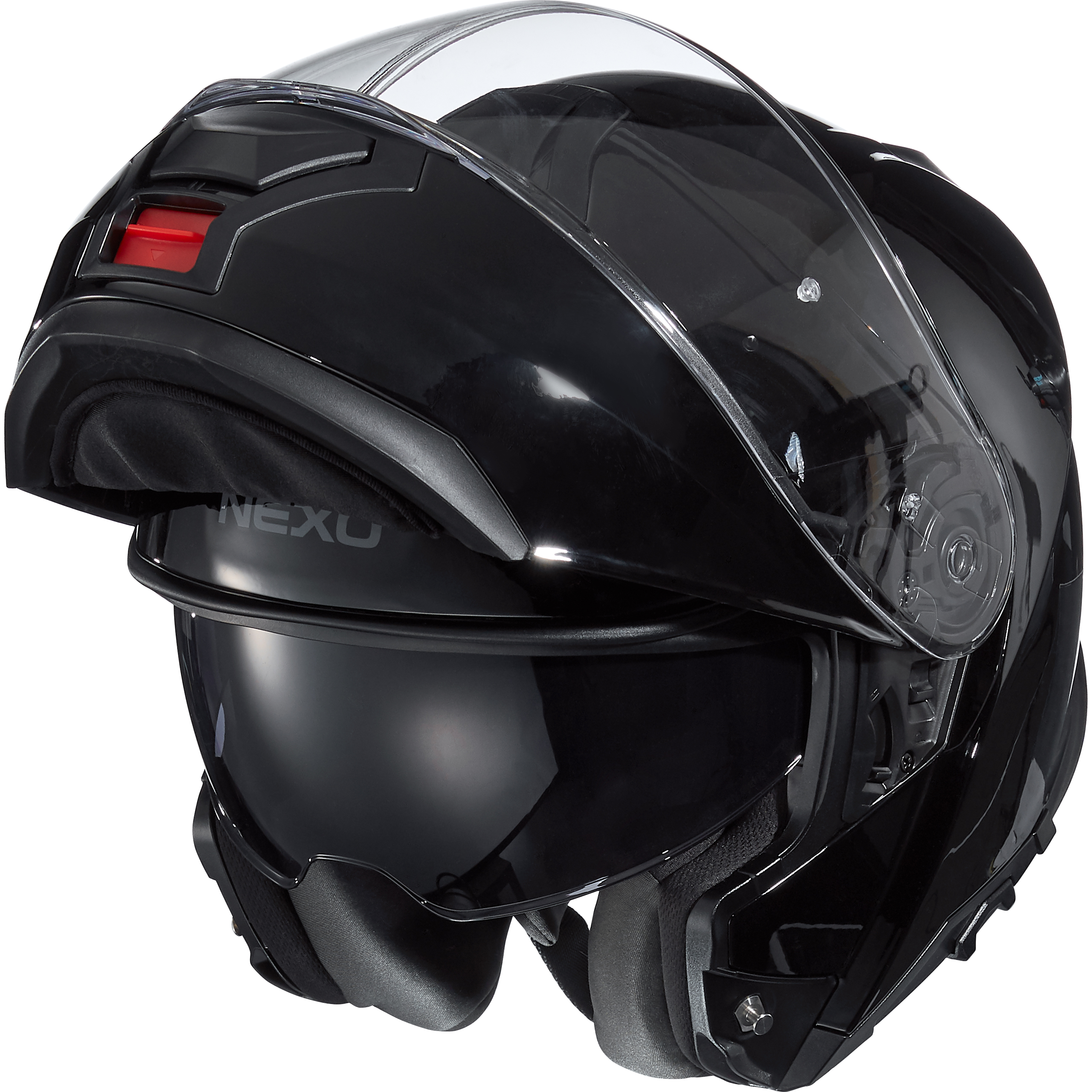 Nexo Klapphelm Comfort II schwarz S - Helme & Brillen - Motorradhelme