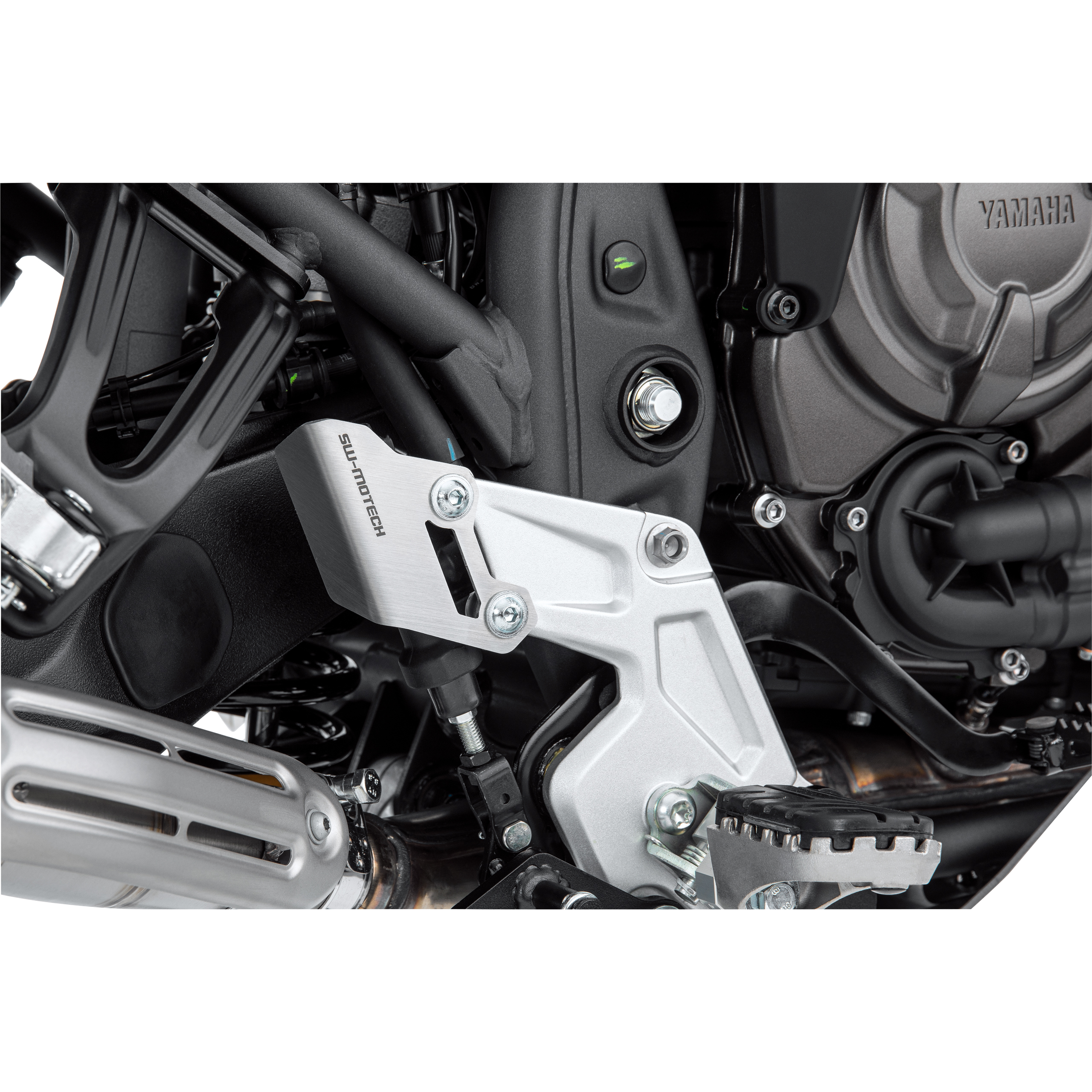 SW-MOTECH Fußbremspumpenschutz Alu BPS.06.799.10000/S für Yamaha Tener - Motorradteile & Ersatzteile - Verkleidungen & Abdeckungen