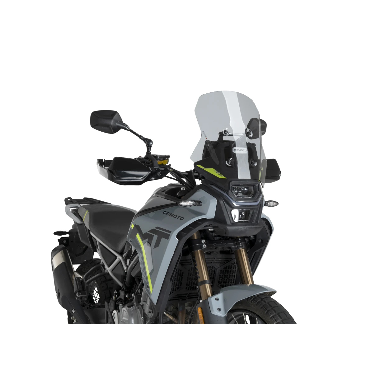 Puig Verkleidungsscheibe Touren getönt für CF Moto 450 MT 2024- - Motorradteile & Ersatzteile - Anbauteile