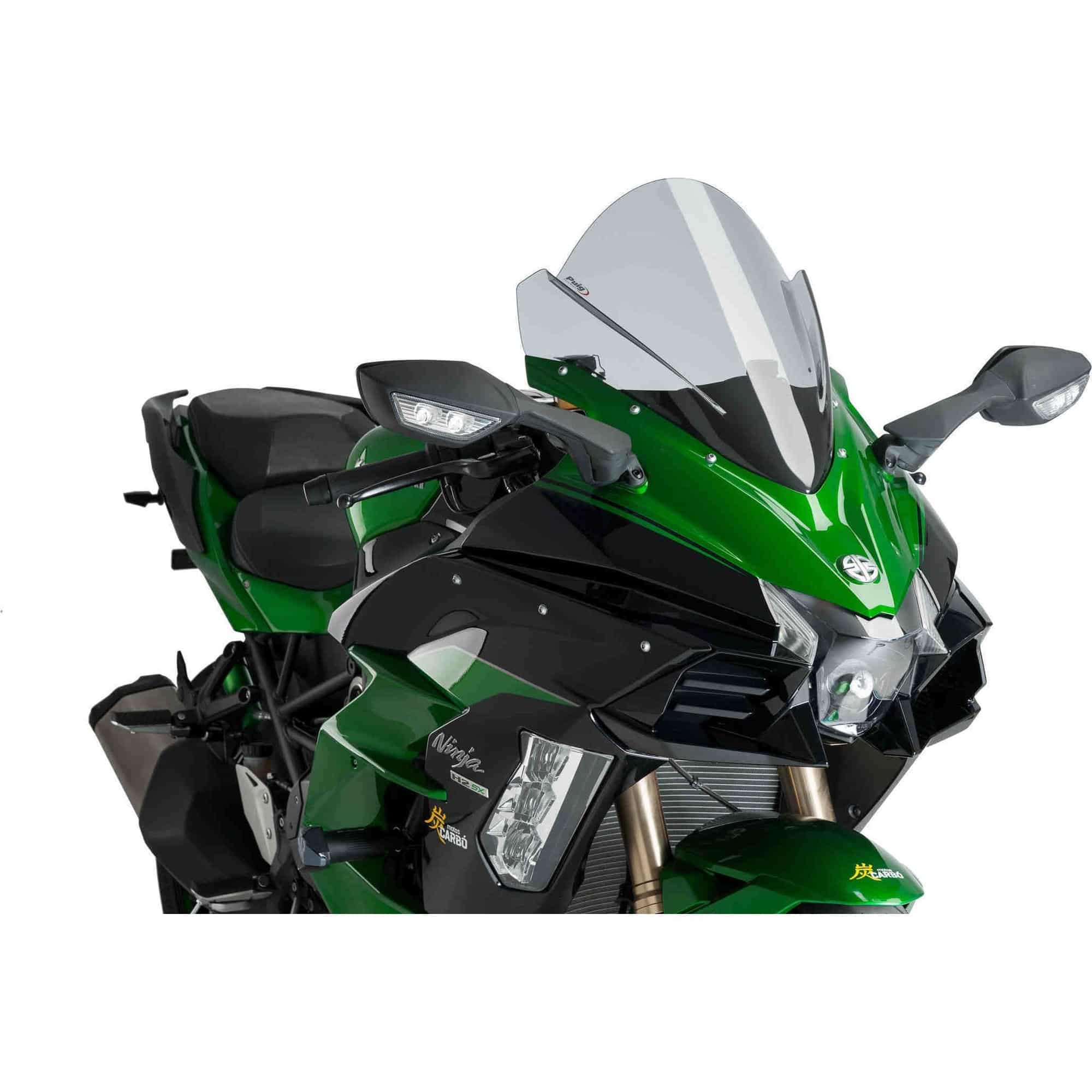 Puig Z-Racingscheibe getönt für Kawasaki Ninja H2 SX 2018-2021 - Motorradteile & Ersatzteile - Verkleidungen & Abdeckungen