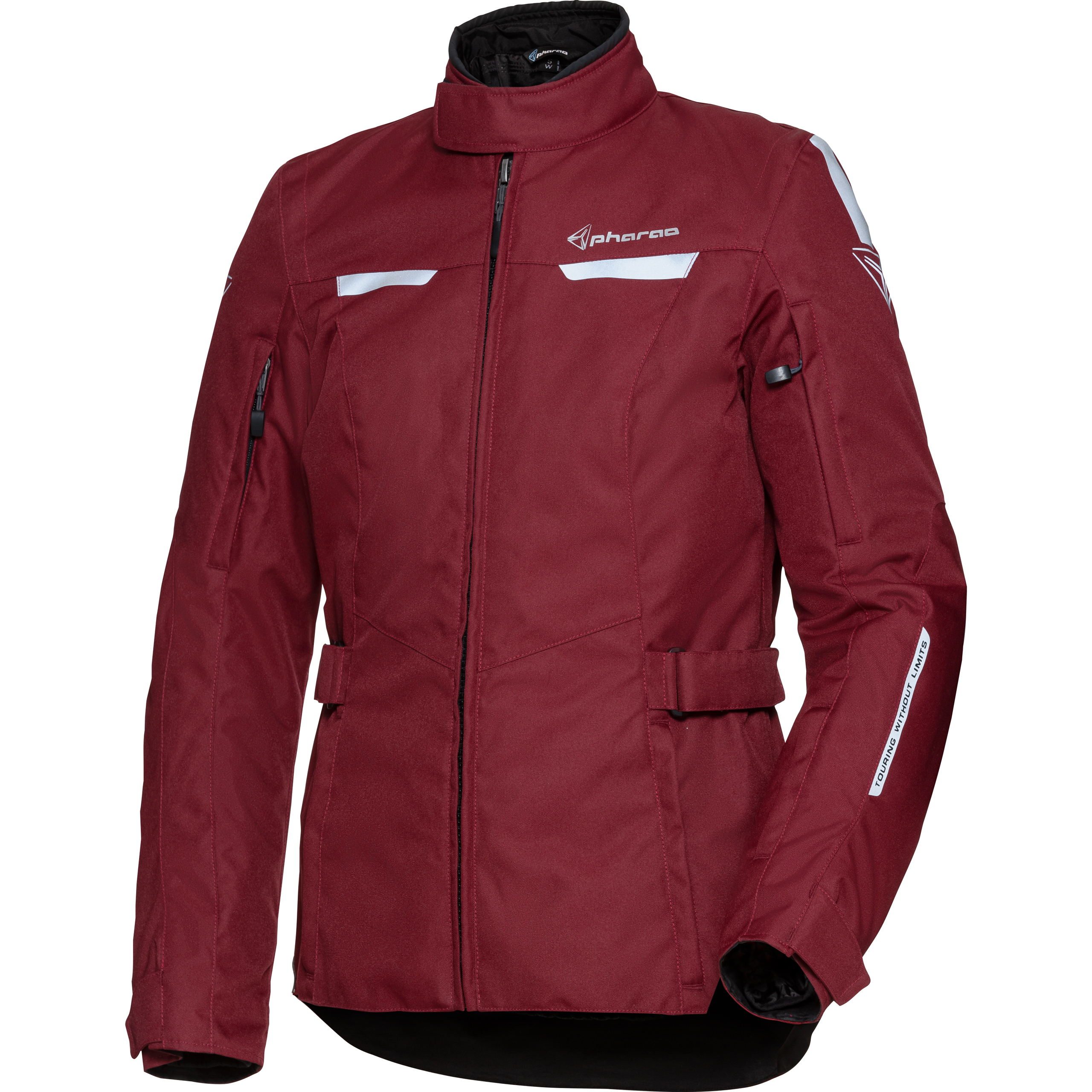Pharao Sitka WP Damen Textiljacke bordeaux XS - Motorradbekleidung - Motorradjacken