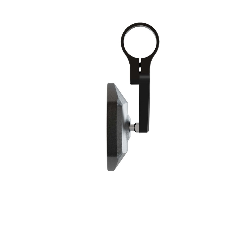 HIGHSIDER smart-Lenkerendenspiegel für 22/25,4/30mm Booster 2 kurz schwarz-0001774112000000
