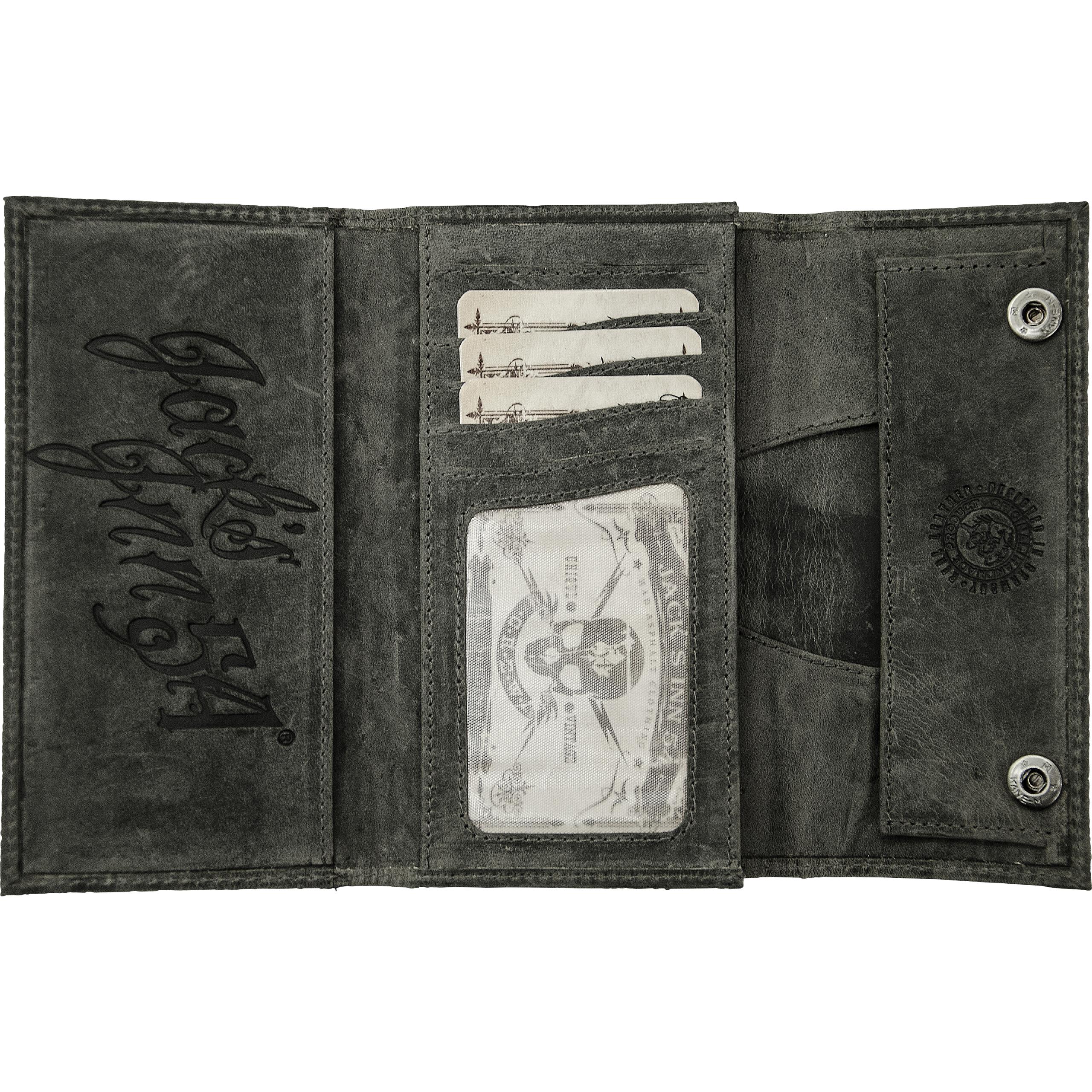 Jack's Inn 54-Börse quer mit Kette "Black Brandy"-5726991207005000
