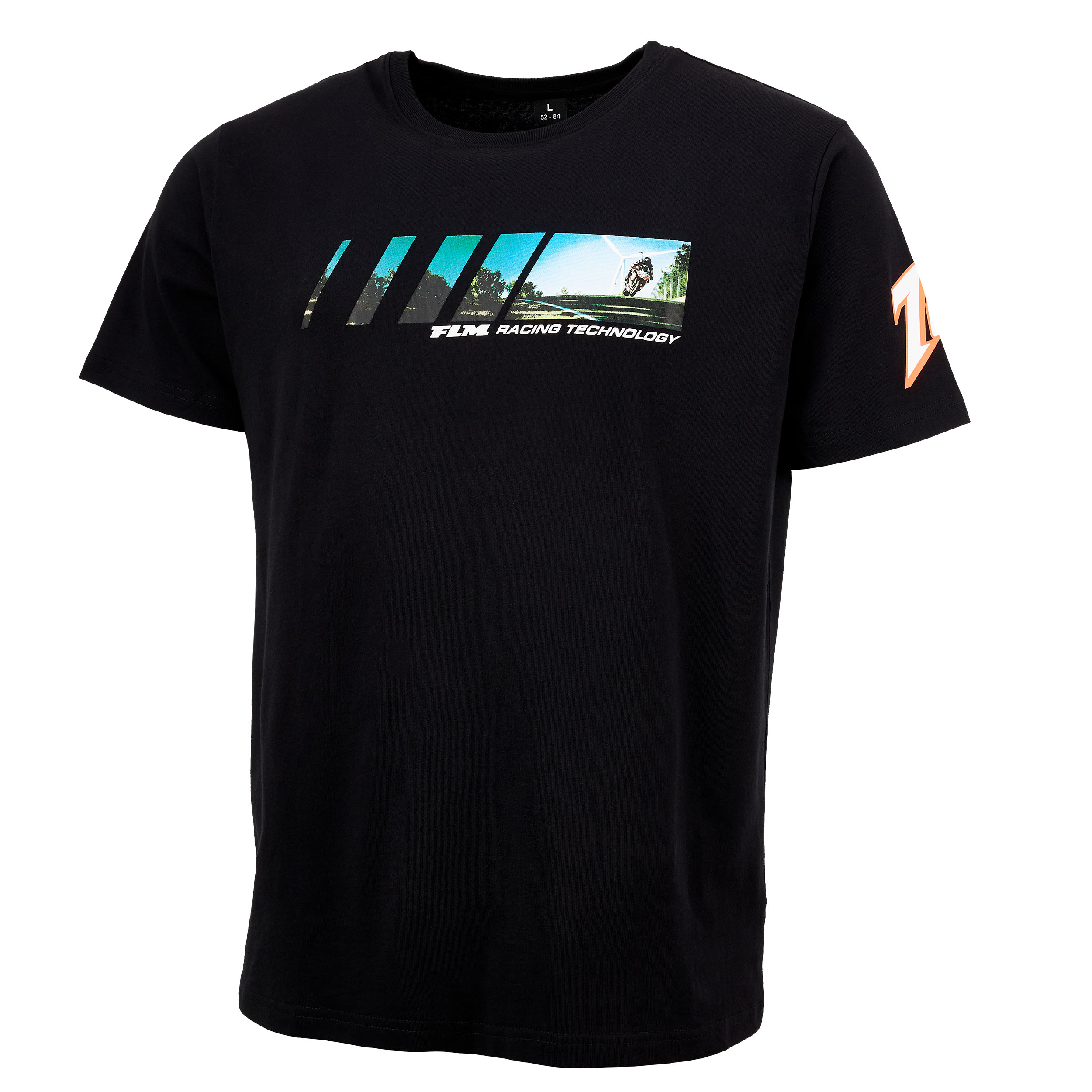 FLM Marc T-Shirt schwarz M - Motorradbekleidung - Motorradbekleidung Herren