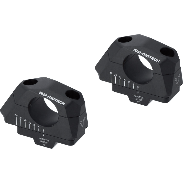 SW-MOTECH Lenkerverlegung variabel für Ø32mm schwarz - Motorradteile & Ersatzteile - Lenker, Griffe & Hebel