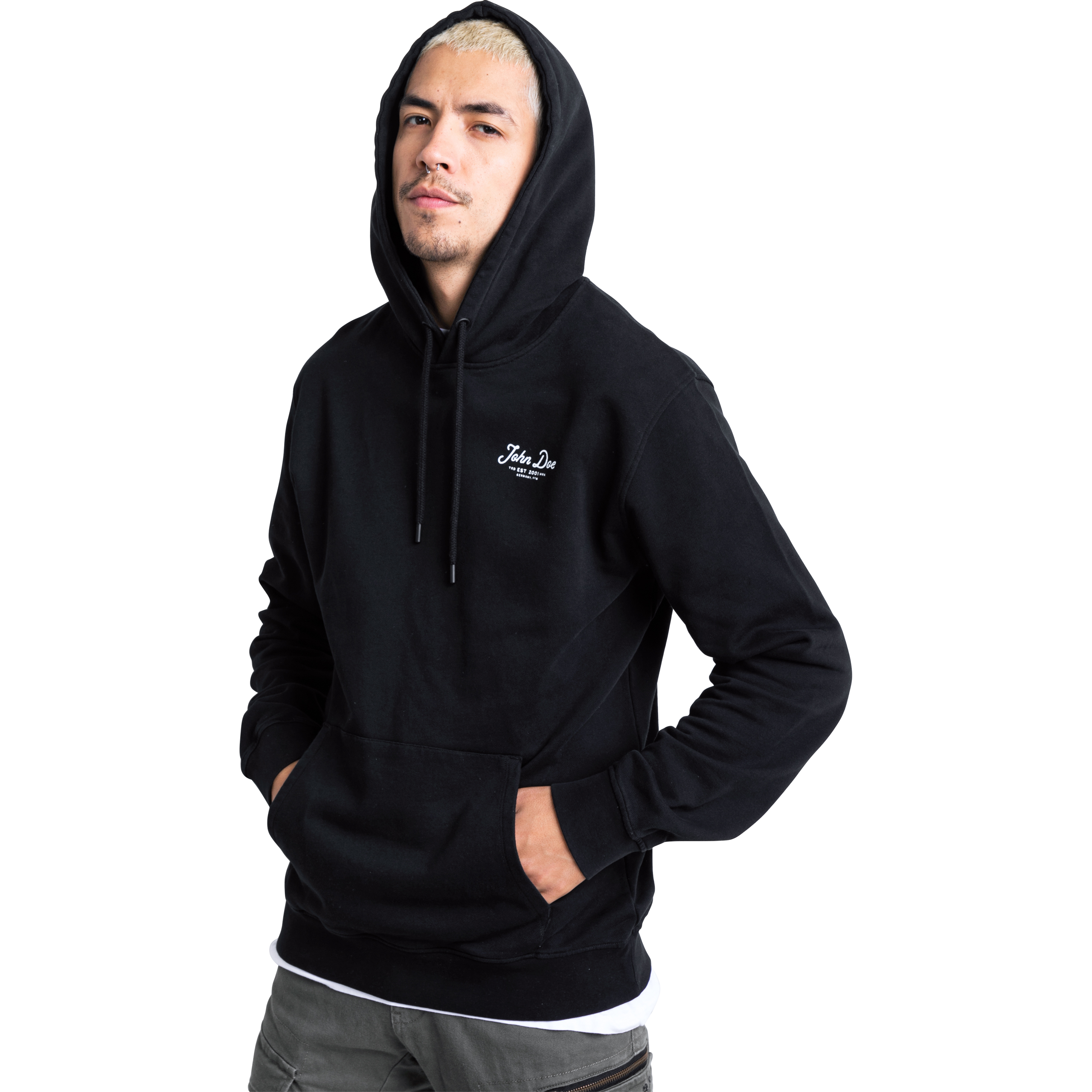 John Doe-Hoodie JD Lettering-8021351999001009
