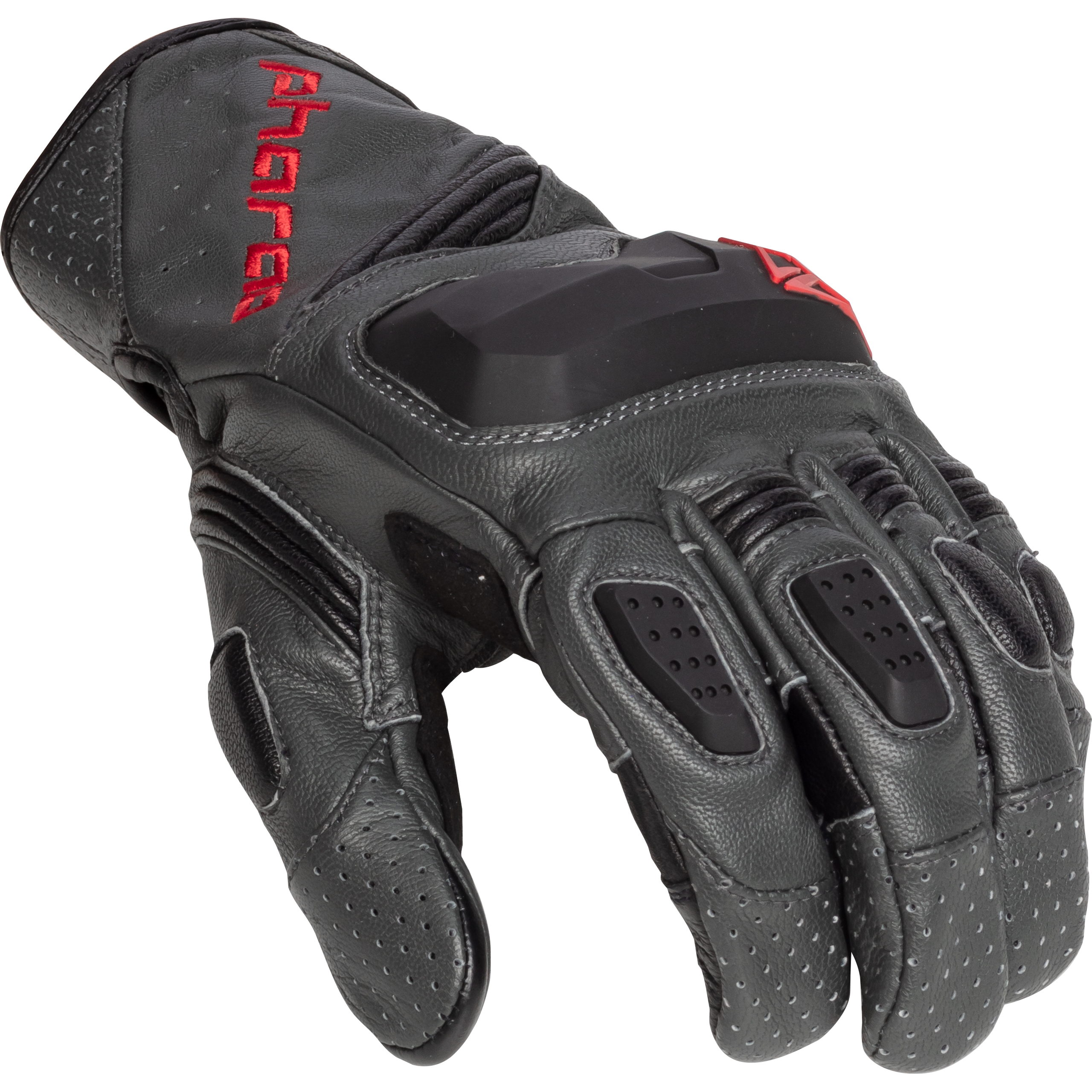 Pharao-Columbia Breeze Lederhandschuh kurz rot 10-3115031007002938
