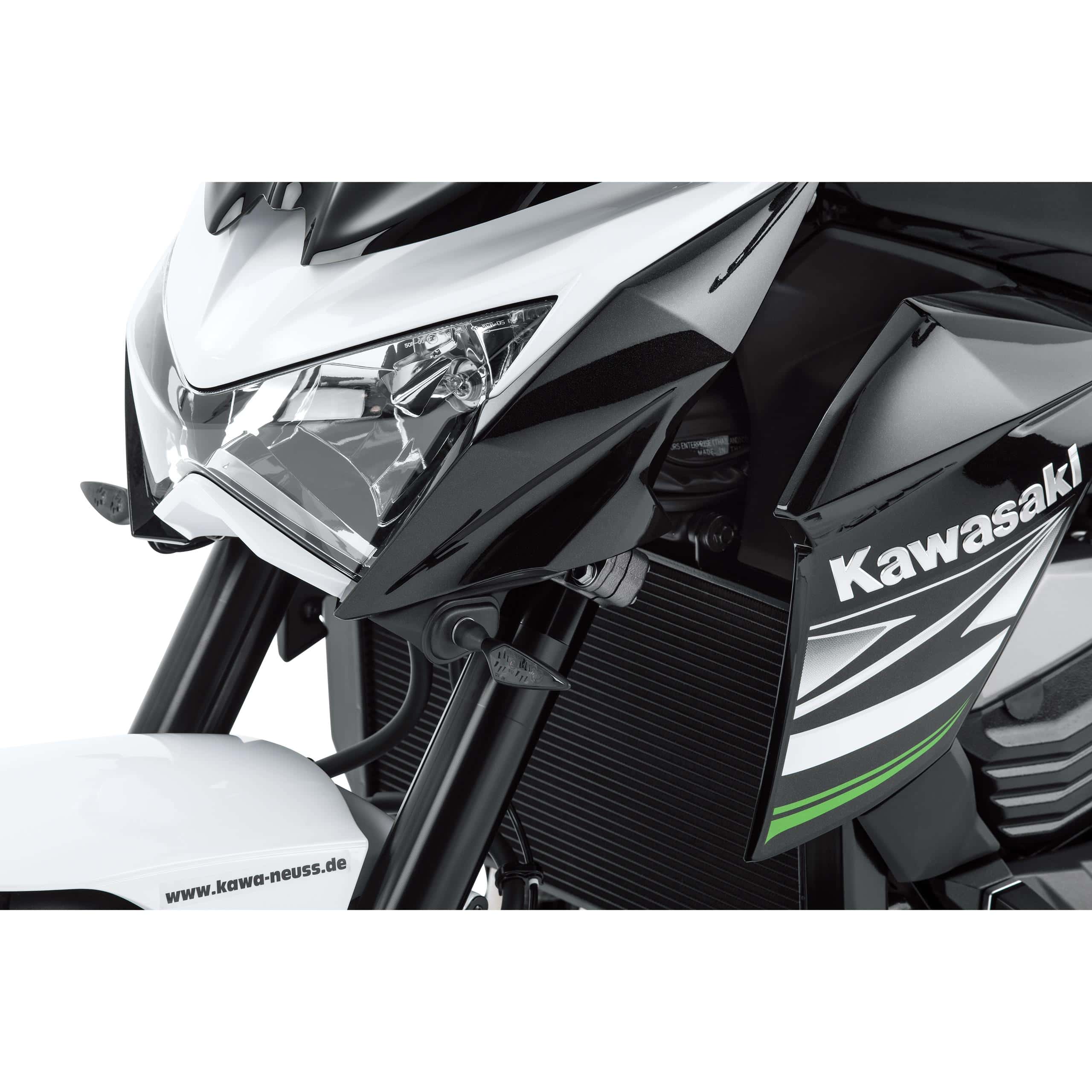 HIGHSIDER smart Montageplatten für Blinker 35x52mm für Kawasaki - Motorradteile & Ersatzteile - Beleuchtung