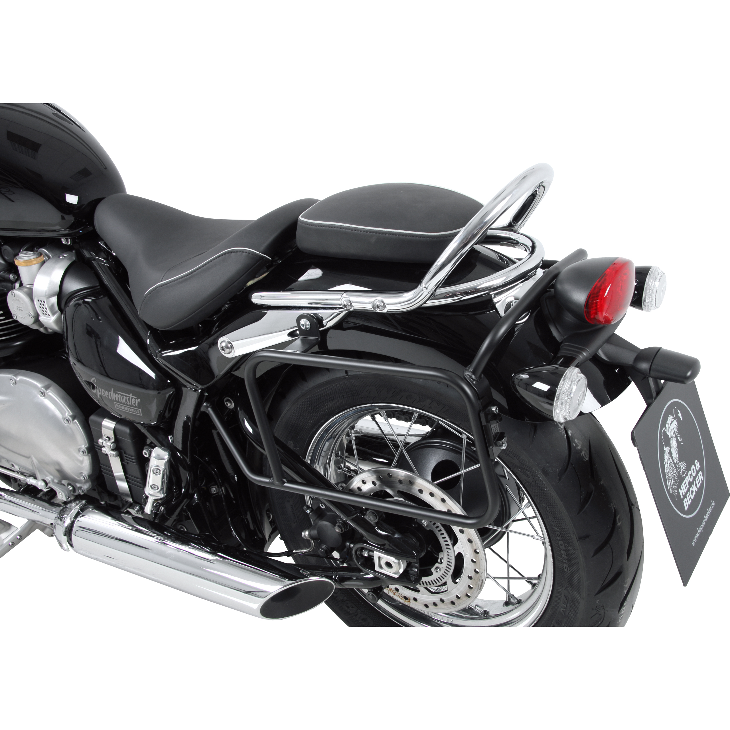 Hepco & Becker Seitenkofferträger schwarz für Triumph Speedmaster 1200 - Motorradzubehör - Motorradgepäck