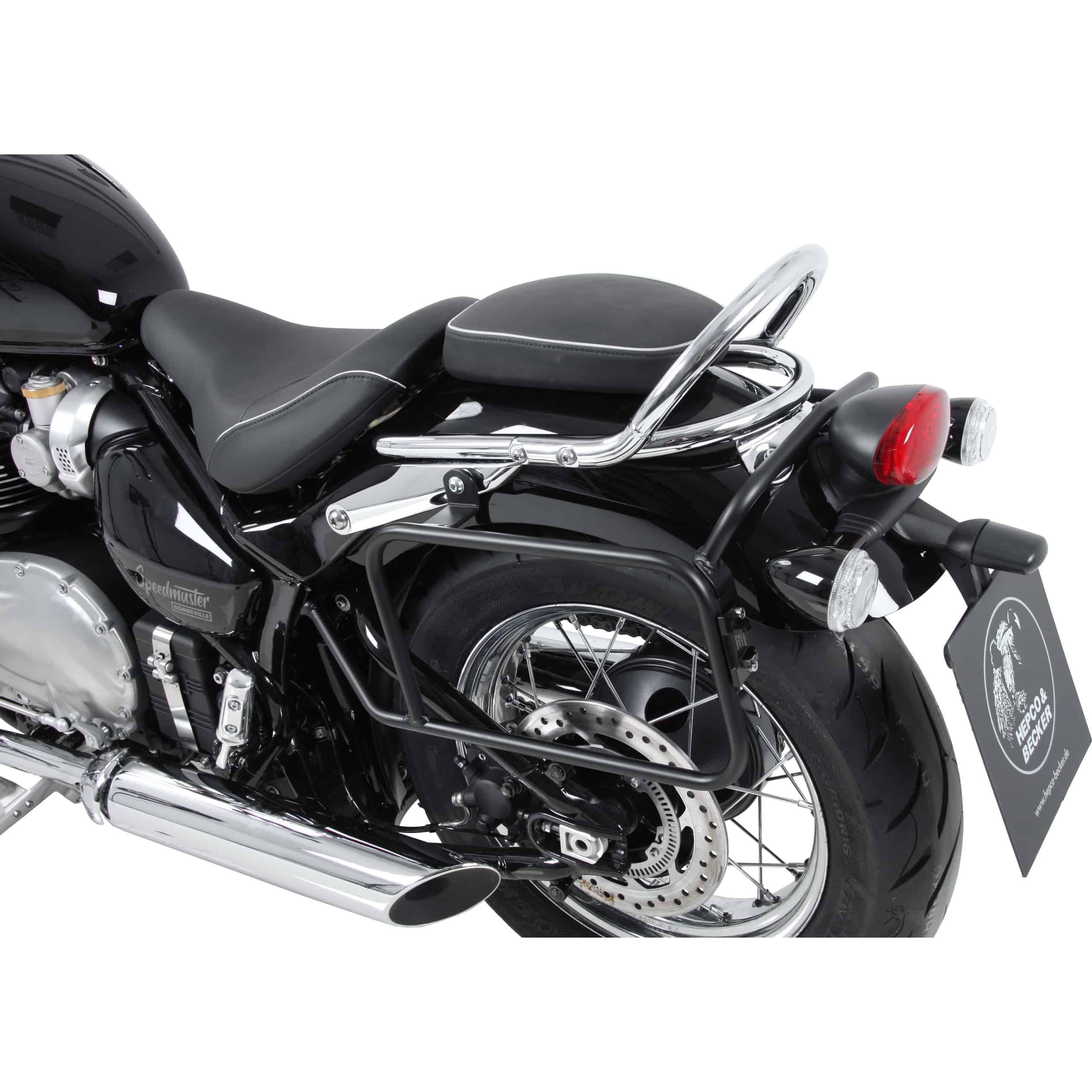 Hepco & Becker Seitenkofferträger schwarz für Triumph Speedmaster 1200 - Motorradzubehör - Motorradgepäck