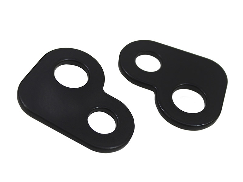 Zieger indicator holder M6 on fork bridge for Harley-Davidson