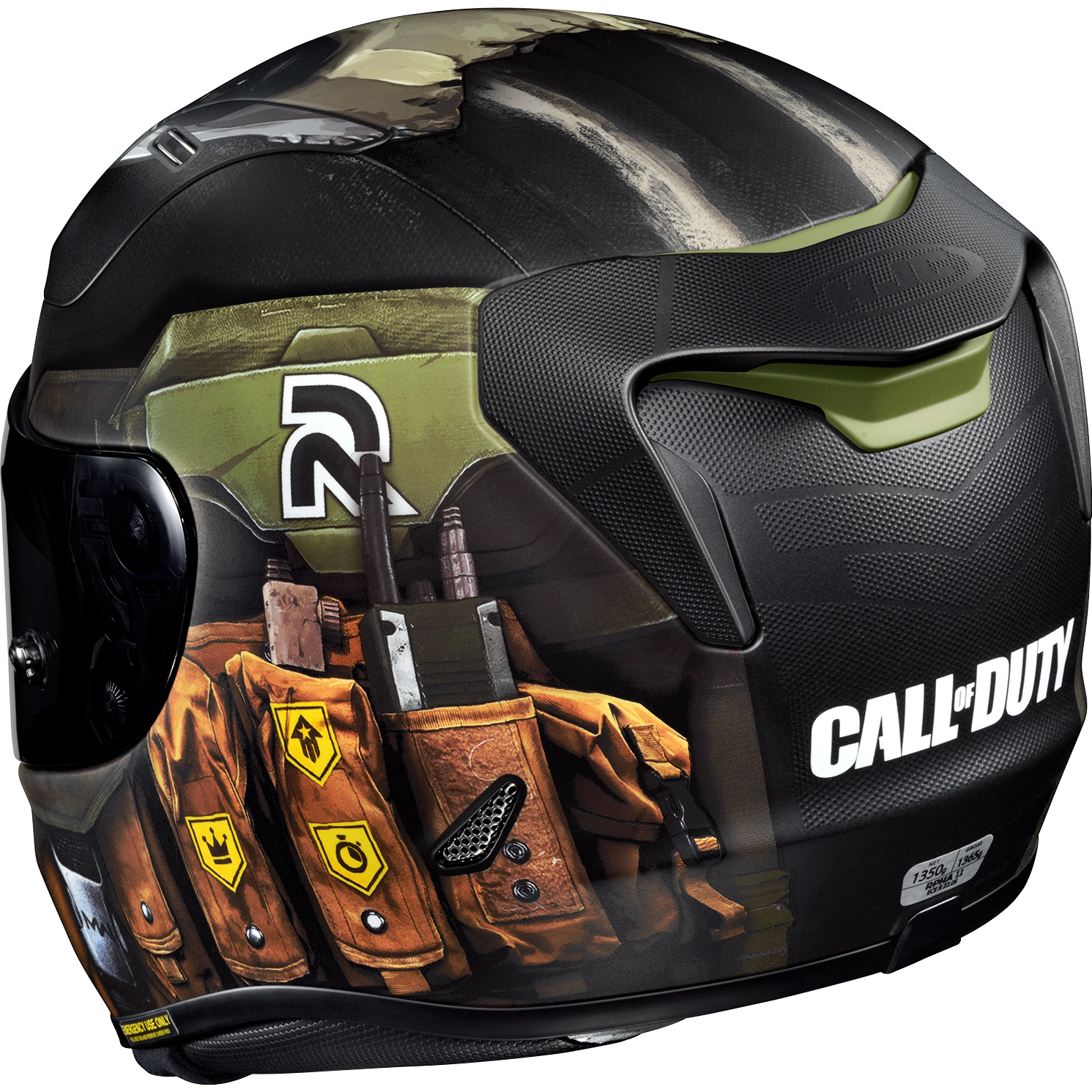 HJC-RPHA 11 Call of Duty Ghost M-4602821999009009
