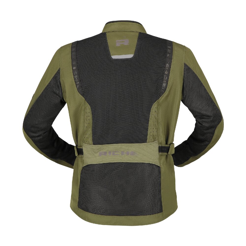 Richa-Monaco Mesh WP Textiljacke olivgrün 4XL-0000884999050014
