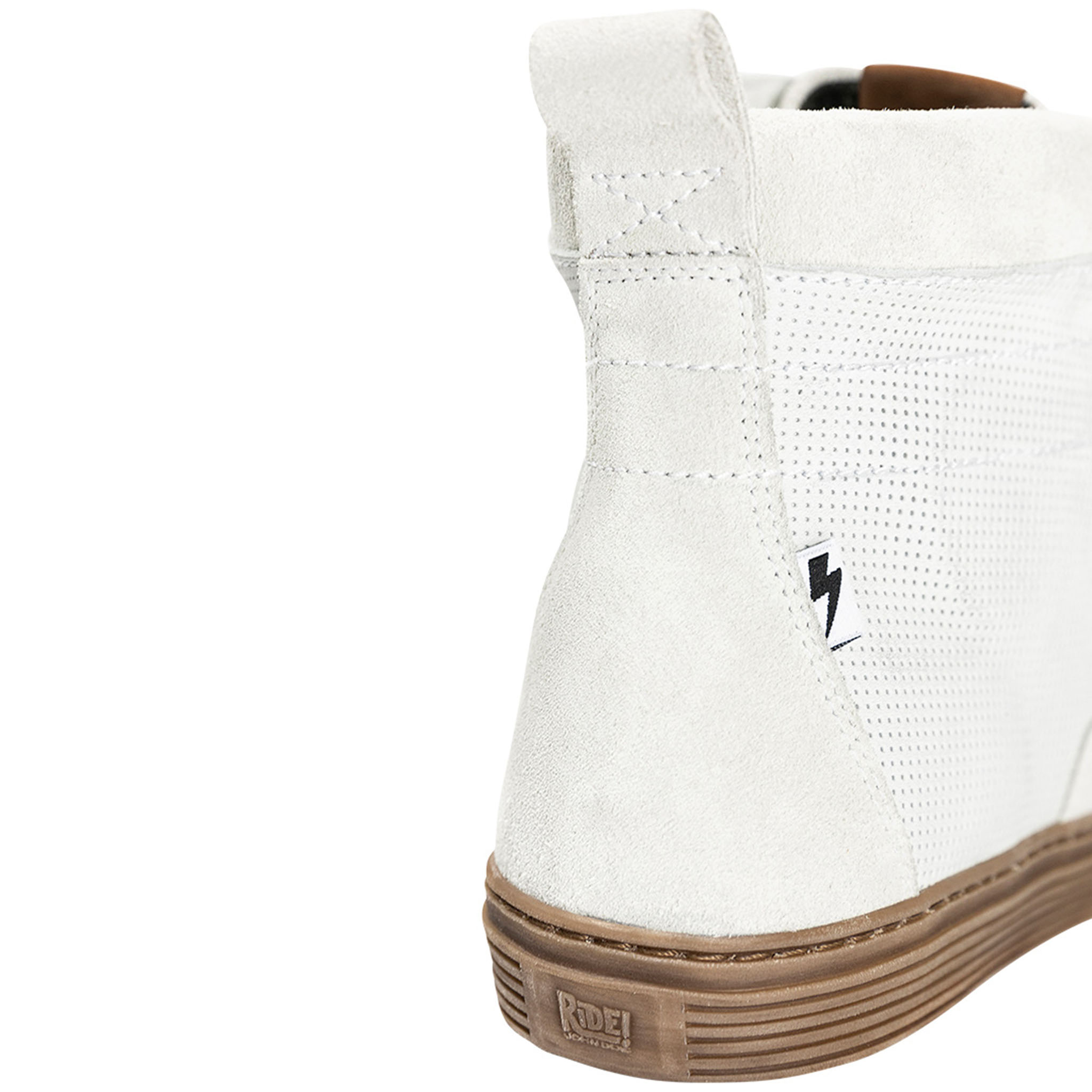 John Doe-Neo Sneaker Damen Motorradschuhe weiß/braun-0000454999053