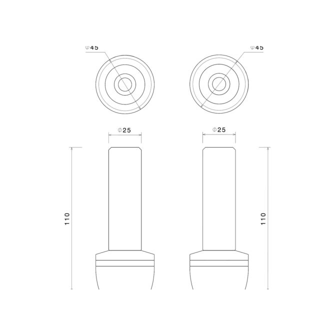 Rizoma-Sturzpads Shape-5669631122001008