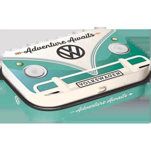 Nostalgic-Art-Pillendose - "VW Bulli - Adventure Awaits"-0002856207000000
