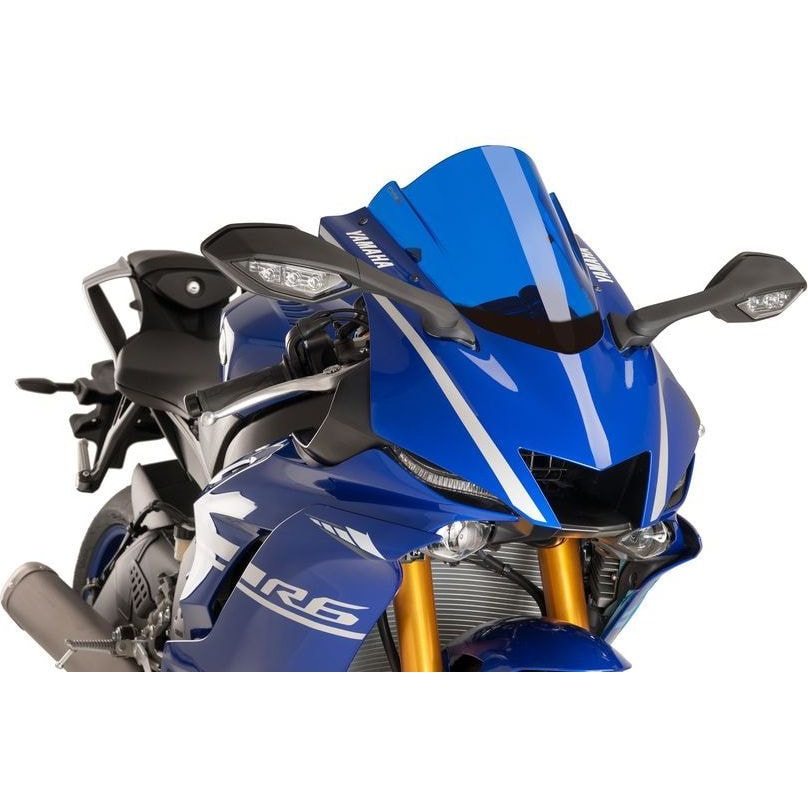 Puig Z-Racingscheibe blau für Yamaha YZF R6/R7 2017-/2022- - Motorradteile & Ersatzteile - Verkleidungen & Abdeckungen
