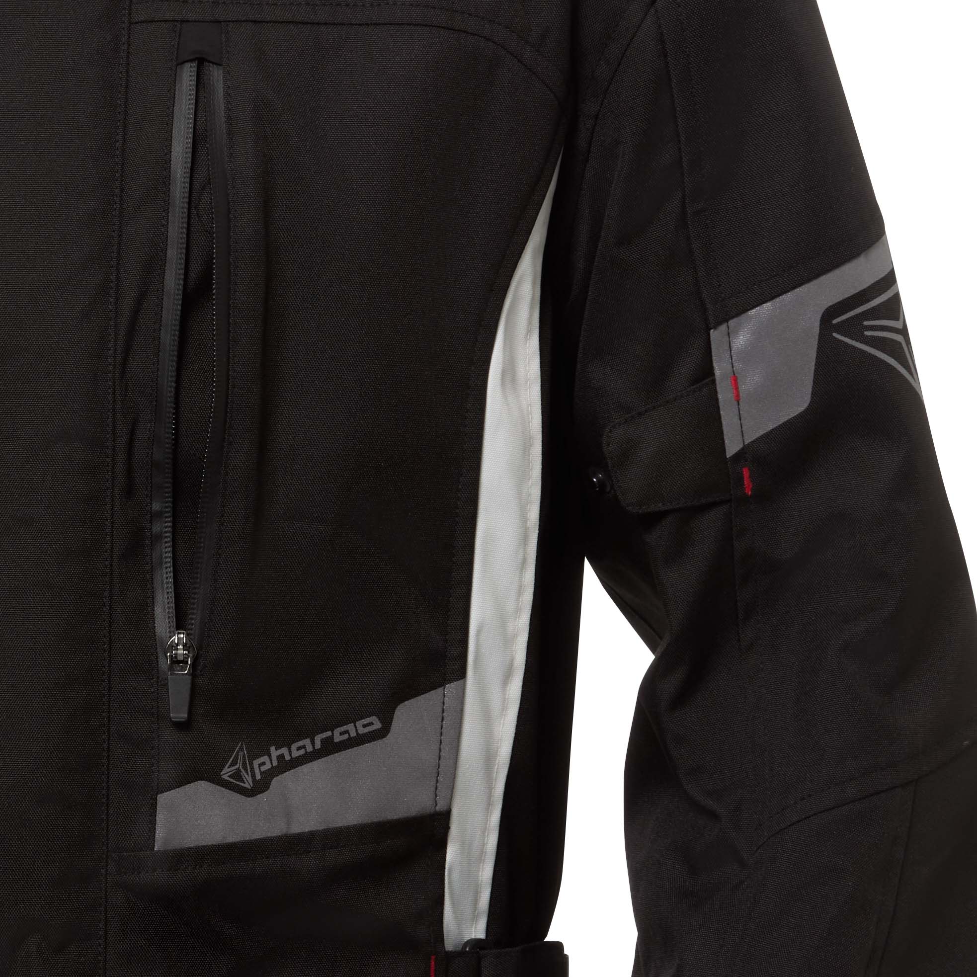 Pharao-Faro WP Textiljacke schwarz/weiß 3XL-2019311999004013