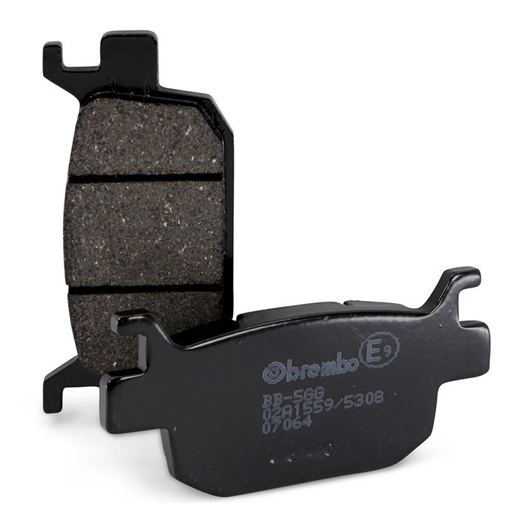 Brembo Bremsbeläge organisch 07064 Scooter 81,3x37,2x9mm - Motorradteile & Ersatzteile - Bremsen