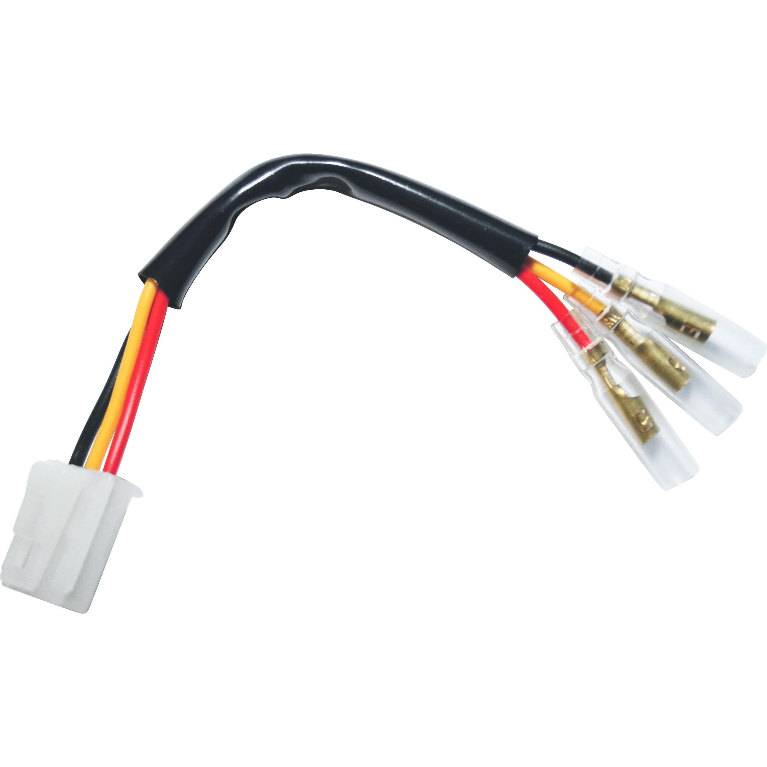 HIGHSIDER smart-Rücklichtadapter Rund- an Originalstecker T4 Suzuki/Yamaha-5687111031000964